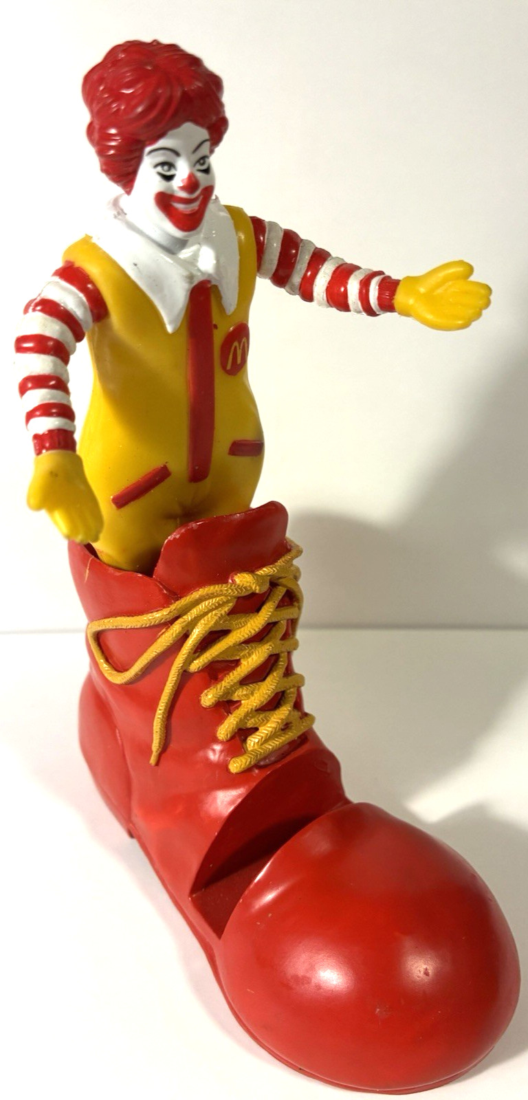 Rare Vintage Ronald McDonald Clown in Shoe Business Card Holder 5.5\