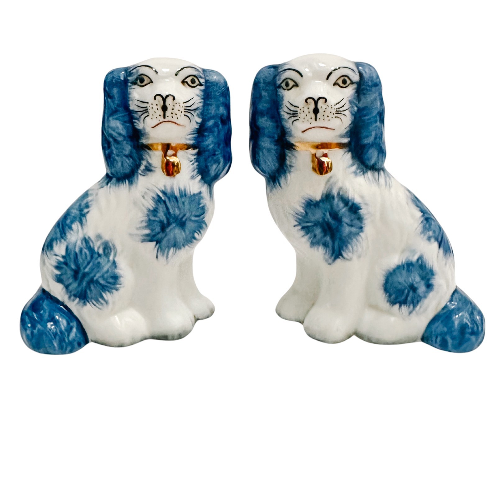 Pair Of Staffordshire Style Dogs 5.5\