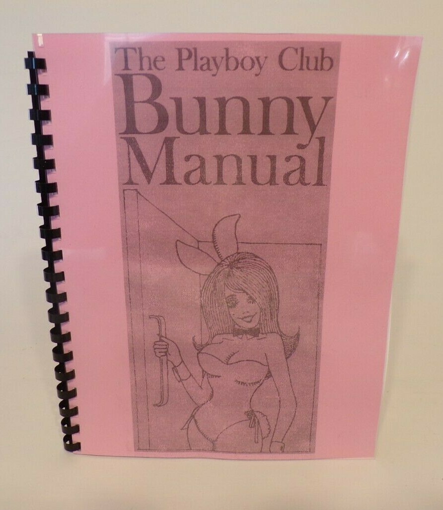 Vintage Playboy Bunny Employee manual from the 1970's Reproduction Inside look
