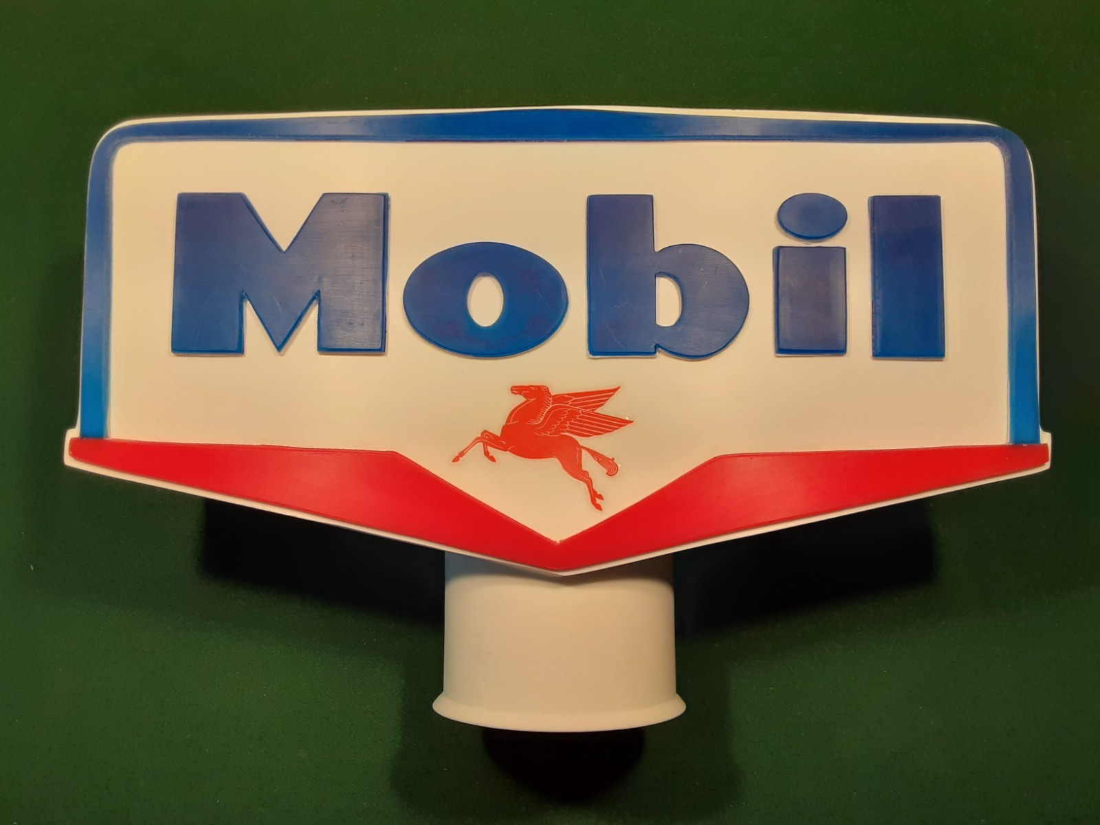 Mobil Gas Oil Station Pump Sign/Globe Bowser Wayne Tokheim Bennett Fry Light Mobil Gas Oil Station Pump Sign/Globe Bowser Wayne Tokheim Bennett Fry Light