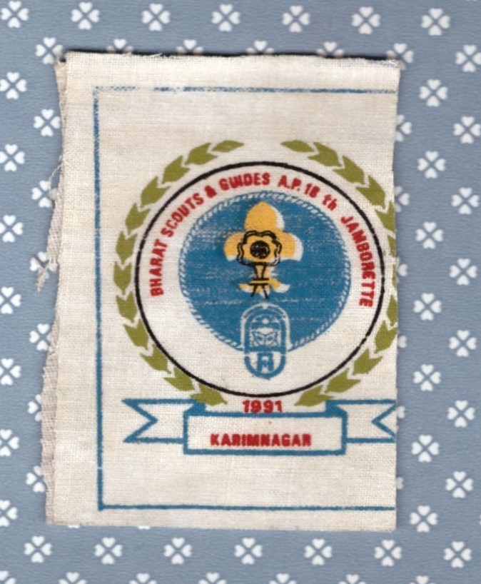 India – Bharat Andhra Pradesh - 16th Jamborette – 1991 -Mint- Karimnagan Printed