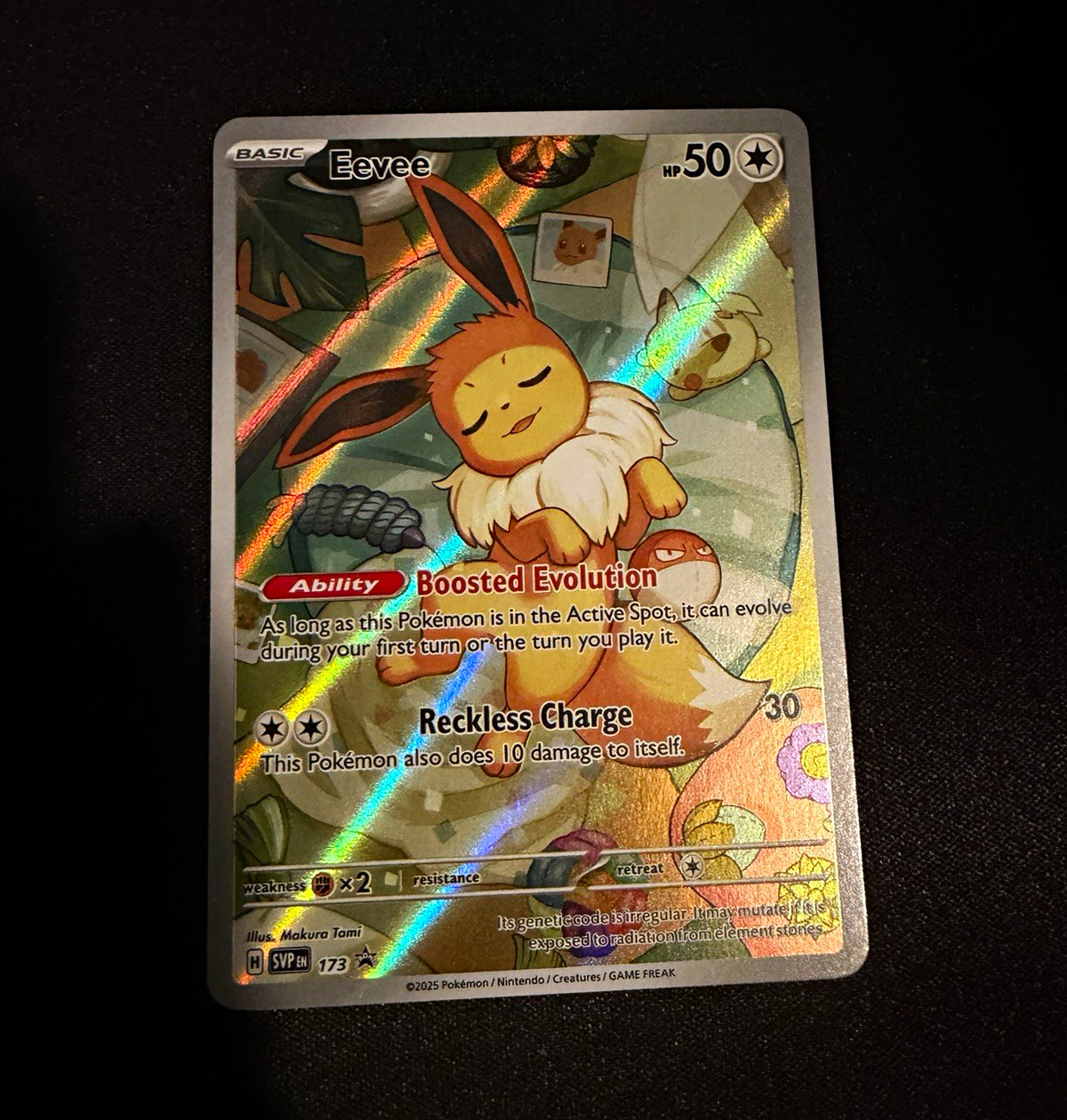 The Pokémon Company Eevee 173 Sv: Scarlet & Violet Promo Holo Promo ENG HP50