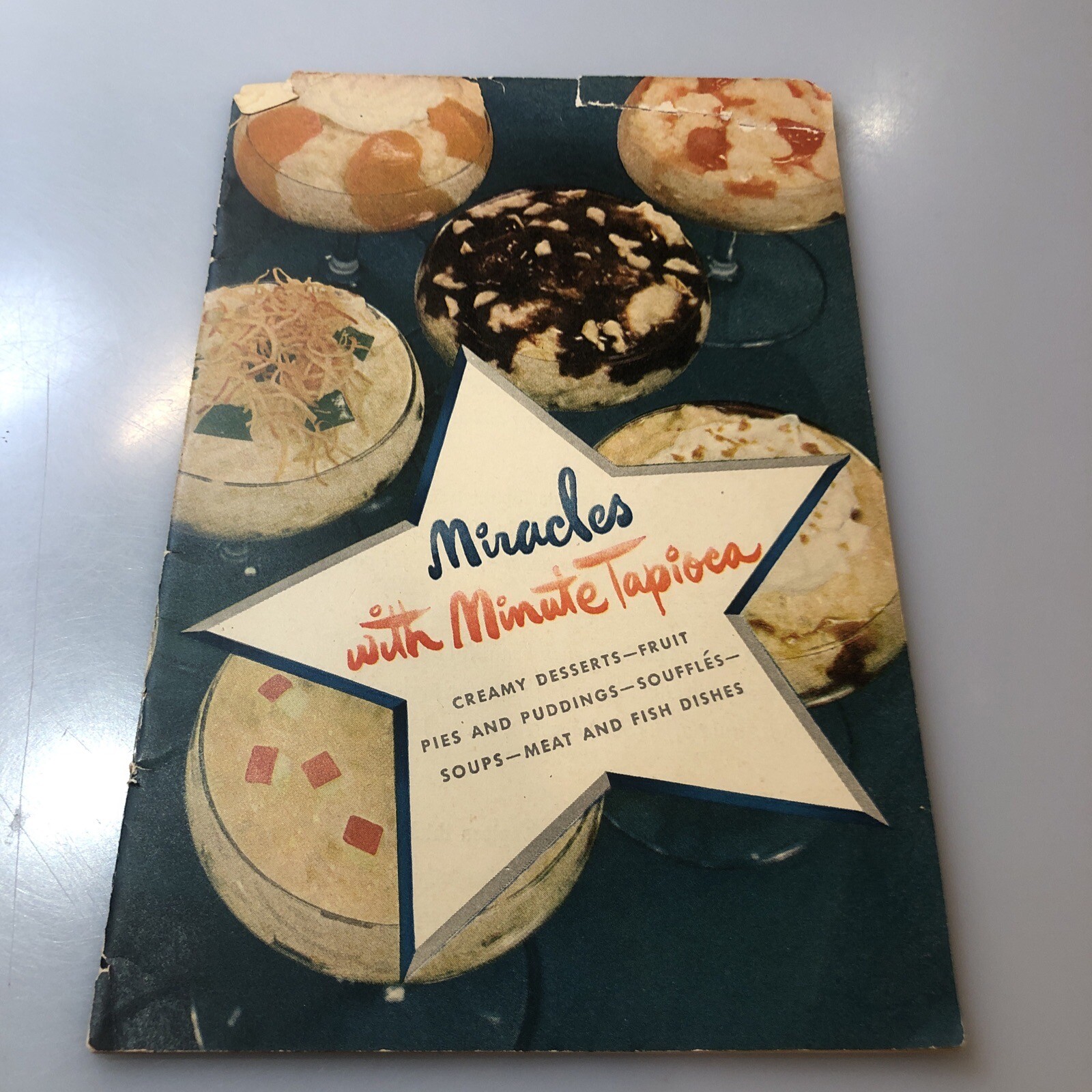 Vintage  Miracles with Minute Tapioca  Recipes