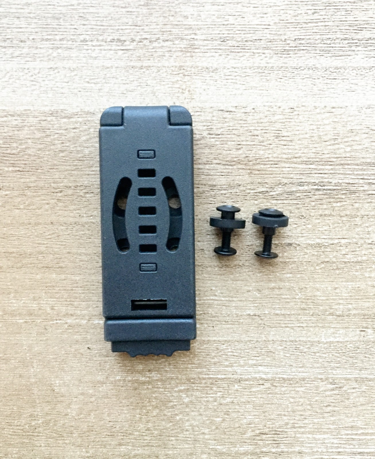 Quick-Release Universal Belt Clip Kydex Blade Knife Sheath Holster EDC - Black