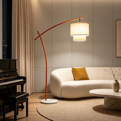 Arc Floor Lamp Dimmable, Orange 70 Arc Floor Lamp Dimmable, Orange 70