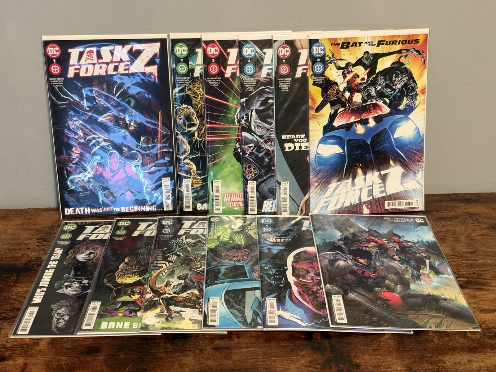Task Force Z 1-12 - Full Run incl #12 Jim Cheung Red Hood Variant DC 2021 2022