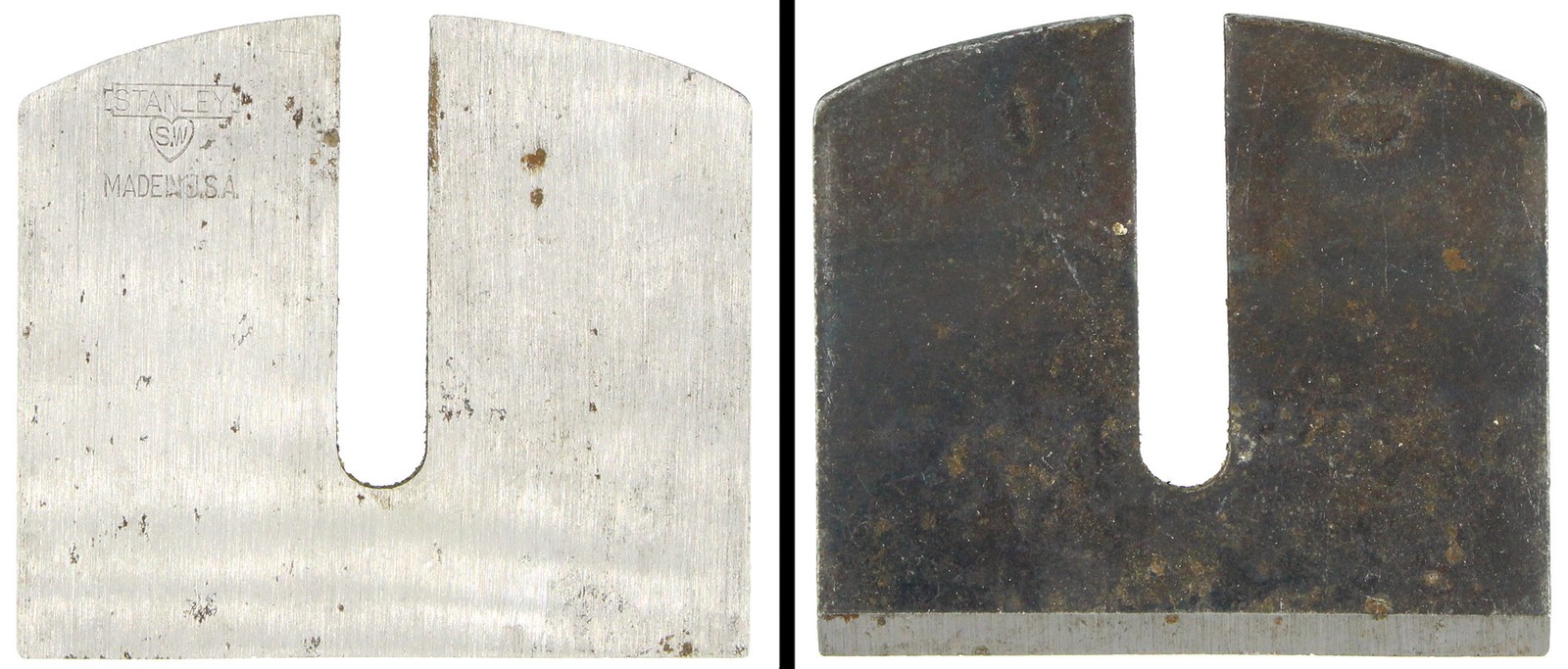 Orig. Stanley Spokeshave Iron No. 53 or No.  54 - Sweetheart T.M. - mjdtoolparts