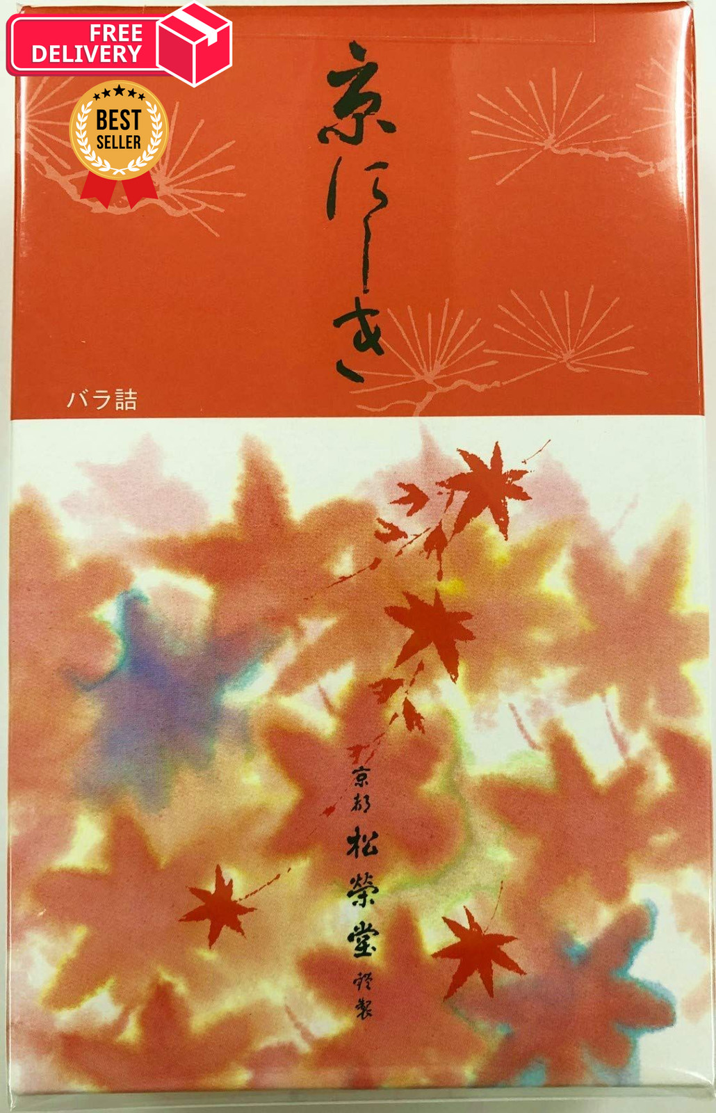 Shoyeido\'s Kyoto Autumn Leaves Incense, 450 Sticks - 13.5 cm, Green