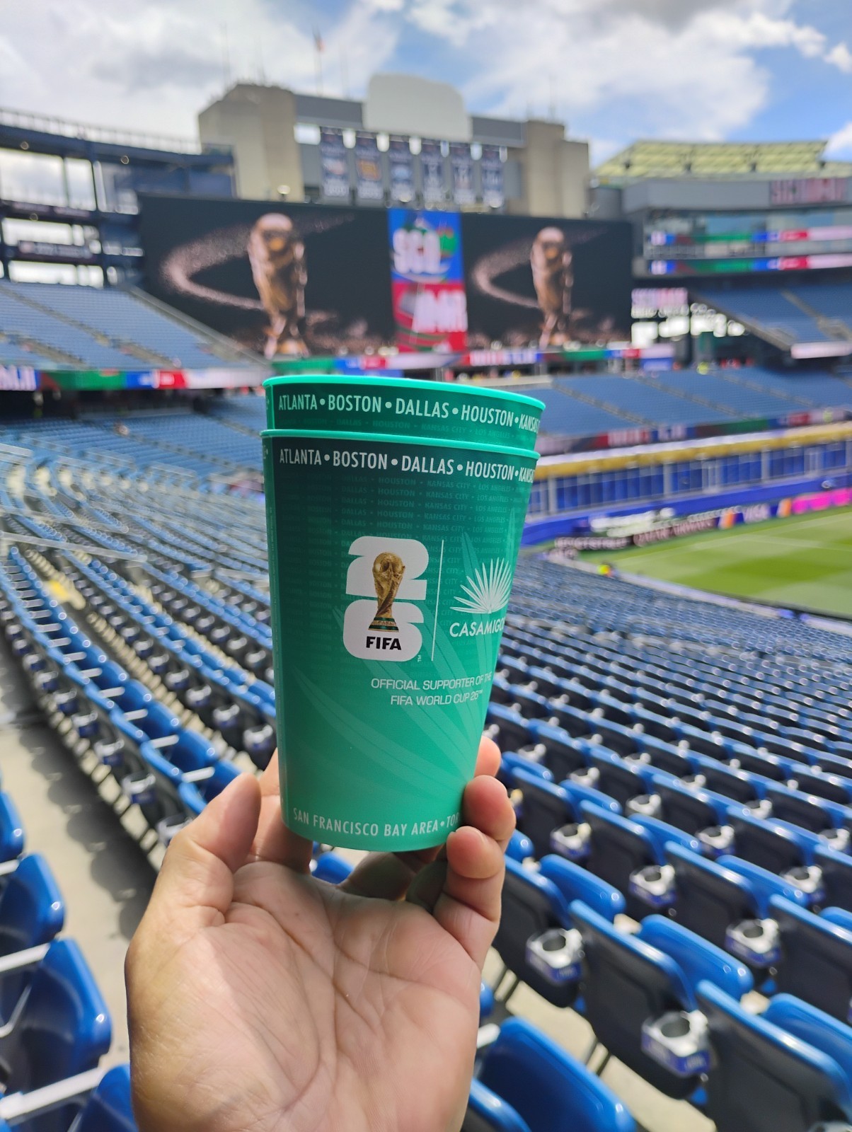 FIFA 2026 Brand New 2026 Casamigos Tequila Drink  Cocktail Cup 
