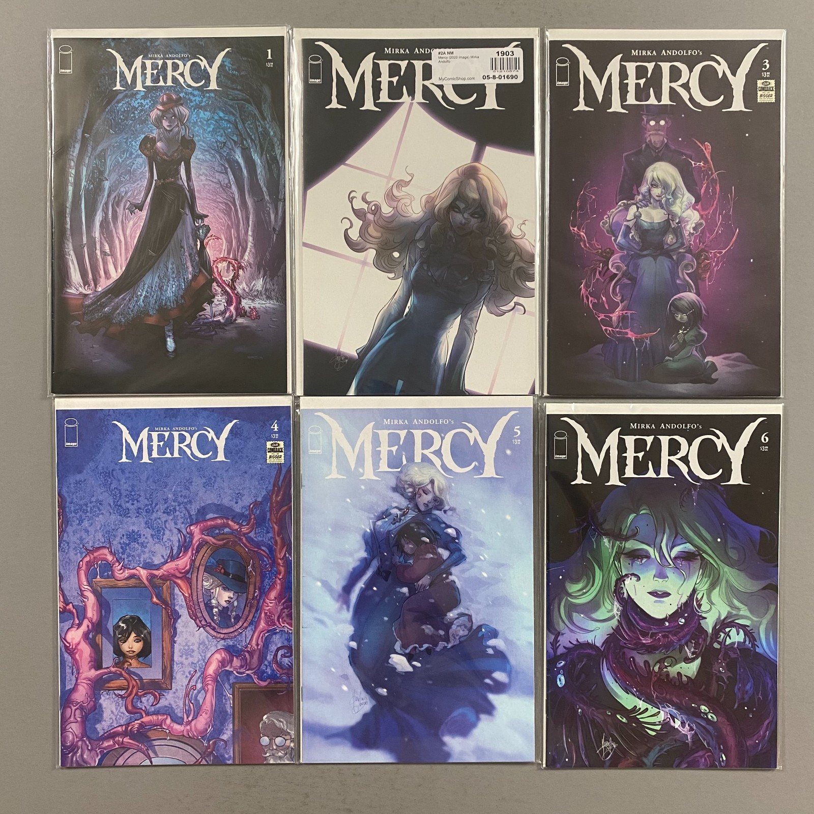 MERCY 1-6 1 2 3 4 5 6 COMPLETE SERIES (2020, IMAGE COMICS)