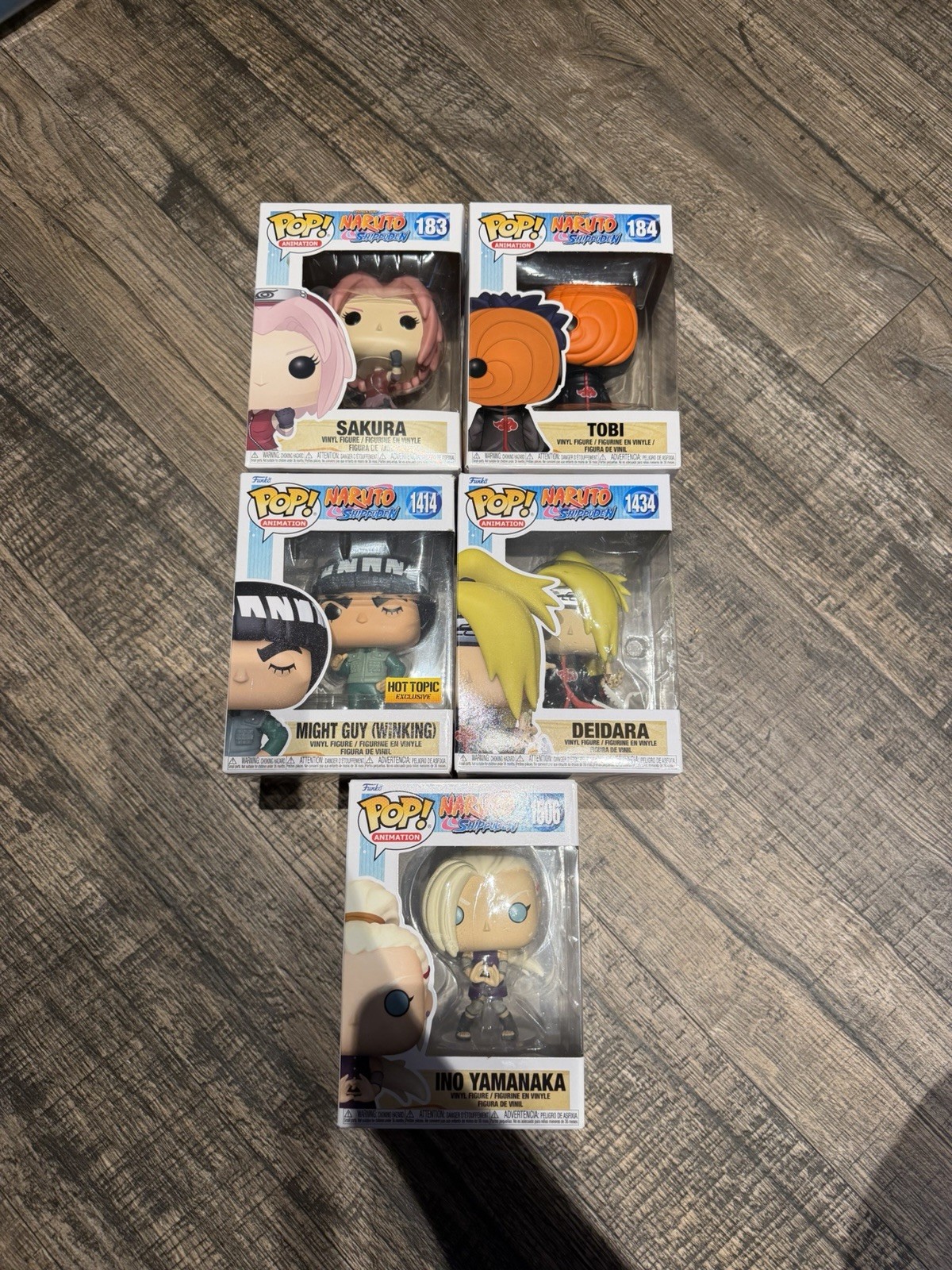 5 Naruto Shippuden Funko Pop 183 184 1414 1434 1506 5 Naruto Shippuden Funko Pop 183 184 1414 1434 1506