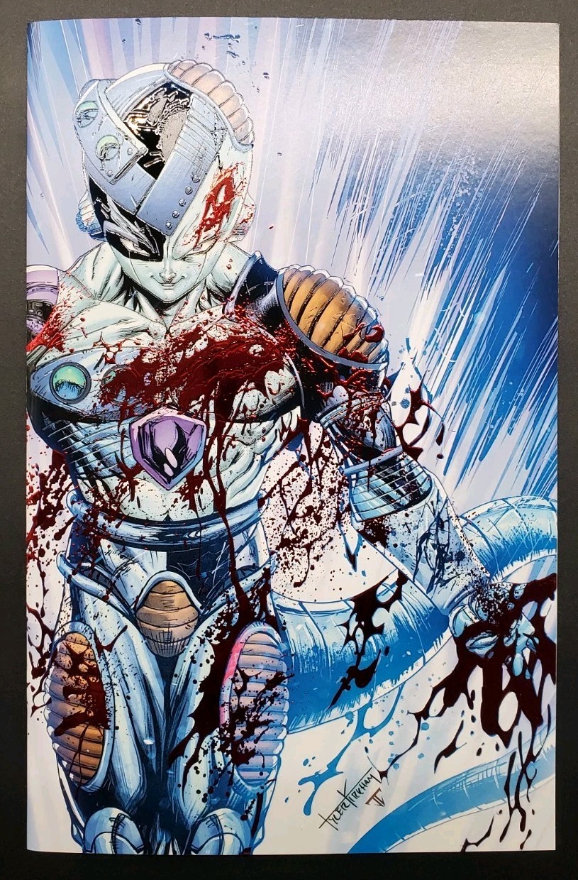 FAME Akira Toriyama Mecha FRIEZA BATTLE DAMAGE Spot Foil LTD To 30 TYLER KIRKHAM FAME Akira Toriyama Mecha FRIEZA BATTLE DAMAGE Spot Foil LTD To 30 TYLER KIRKHAM