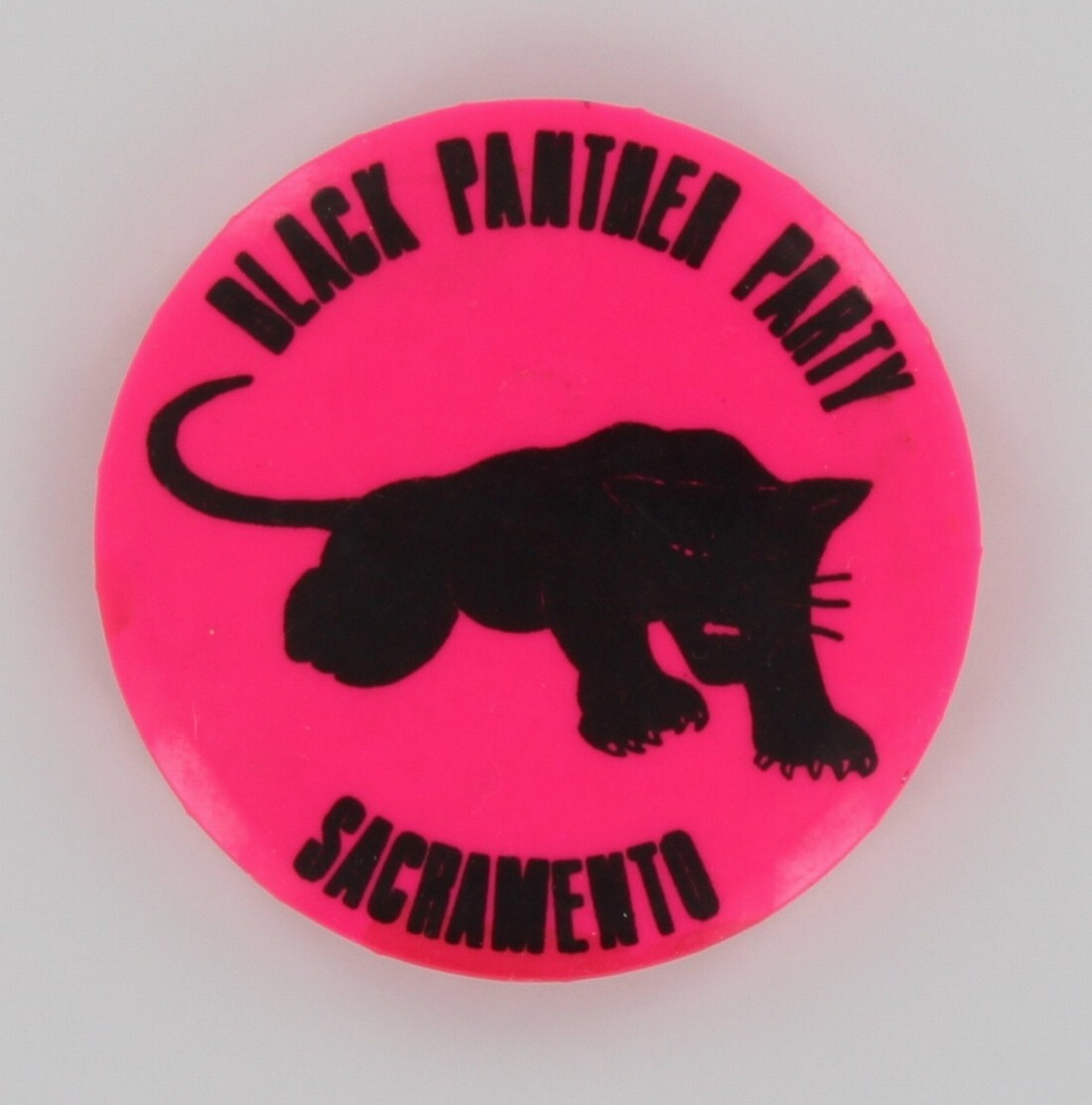 Black Panther Party 1967 Sacramento Chapter Pin Rare California Civil Rights