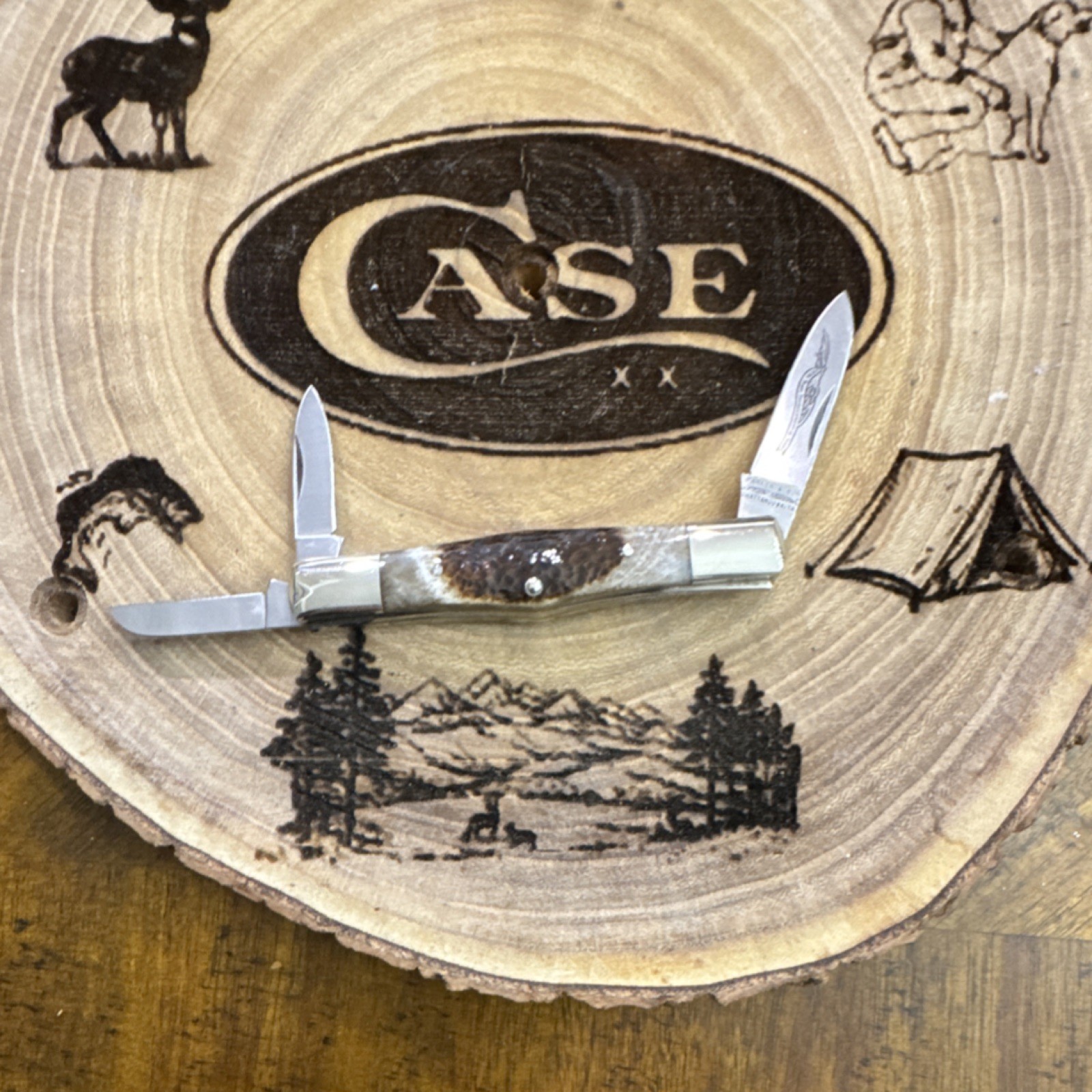 Vintage 1986 Parker & Son M-1408 Whittler Pocket Knife – Texas Sesquicentennial