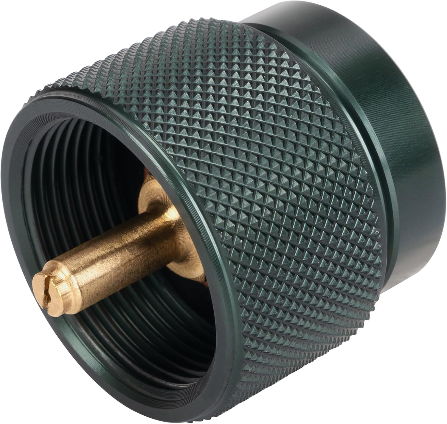 Propane to Butane Adapter, 1 Lb Propane Tank Input and EN417 Lindal Valve Output Propane to Butane Adapter, 1 Lb Propane Tank Input and EN417 Lindal Valve Output