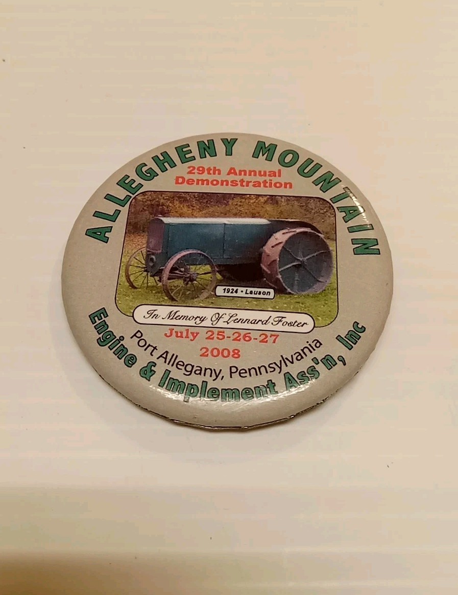 Vintage Allegheny Mountain Pin 29th Annual Demonstration