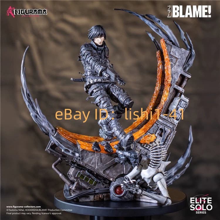 BLAME Killy 1/6 Statue Figurama Limited Genuine 2 Heads LED In Stock New BLAME Killy 1/6 Statue Figurama Limited Genuine 2 Heads LED In Stock New