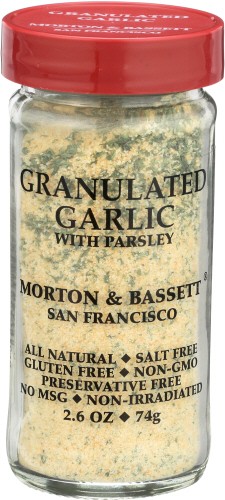 Morton & Bassett Garlic Granulated 2.6 OZ Pack Of 3