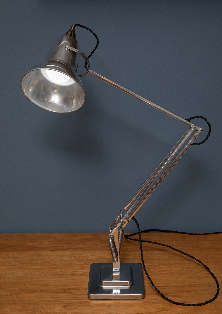 VINTAGE INDUSTRIAL HERBERT TERRY 1227 ANGLEPOISE LAMP VINTAGE INDUSTRIAL HERBERT TERRY 1227 ANGLEPOISE LAMP