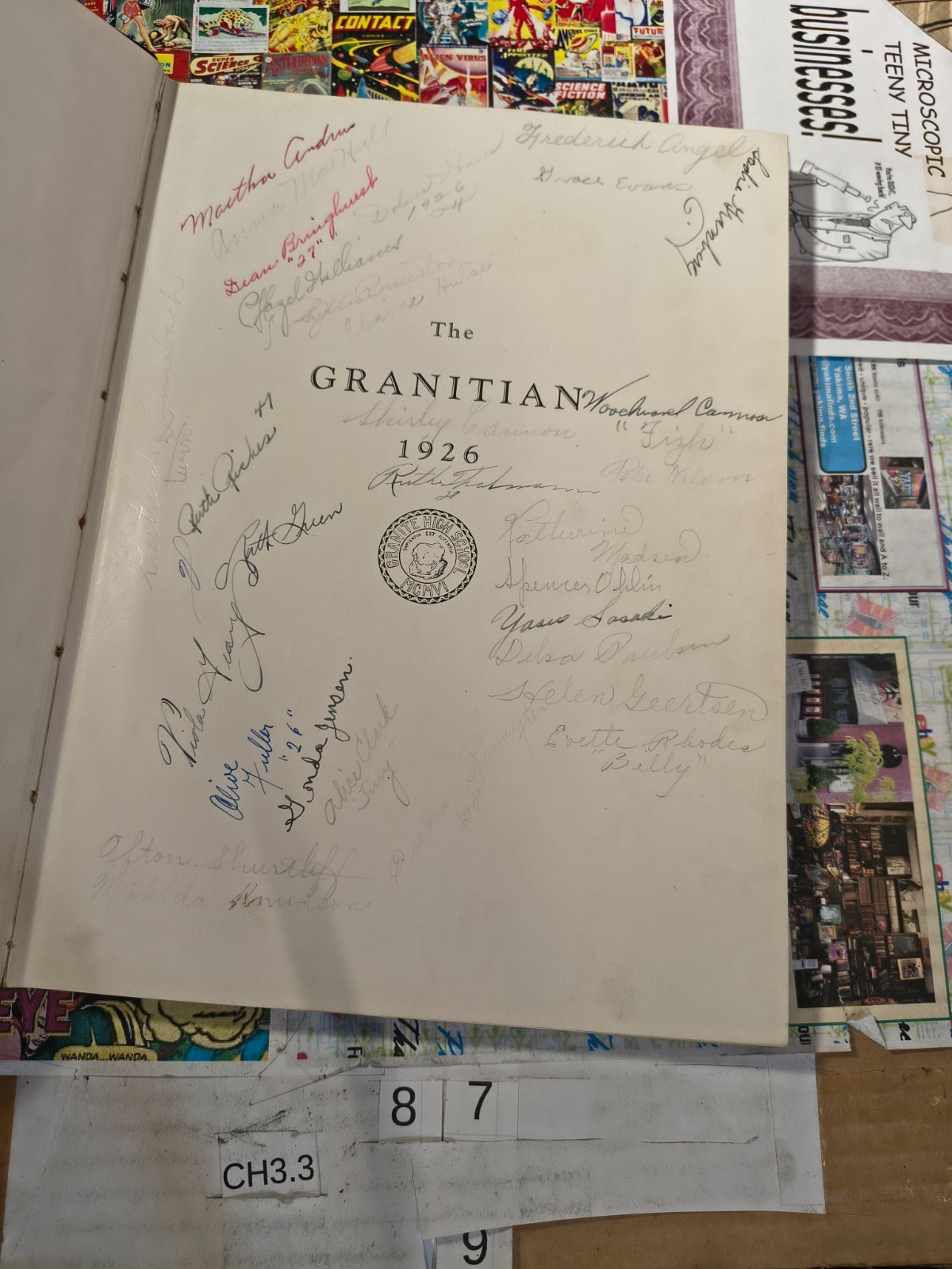 THE GRANITIAN YEARBOOK GRANITE HIGH SCHOOL Salt Lake City 1926