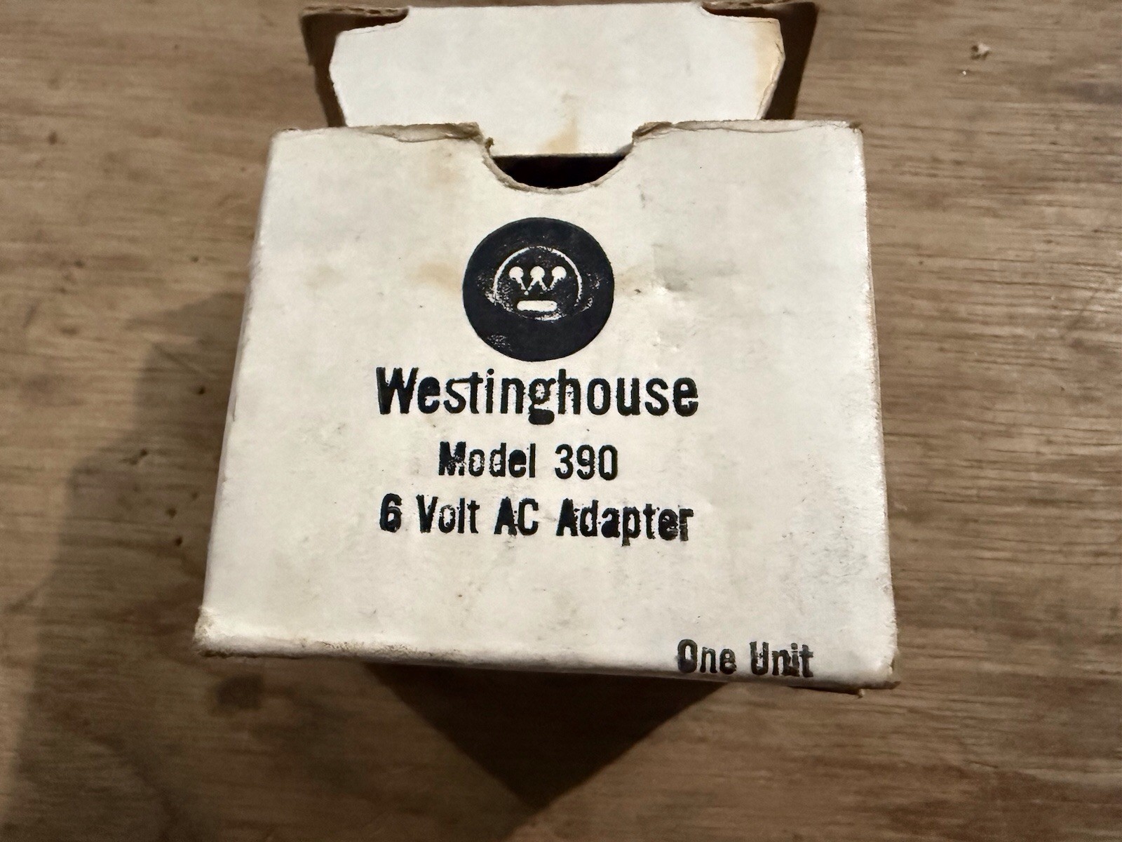 Vintage Westinghouse 120v AC To 6v DC Adapter  Model #H390