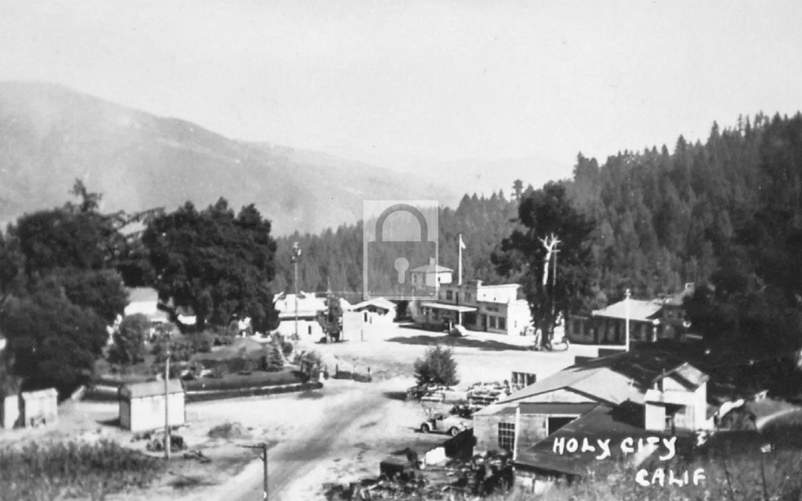 Holy City Santa Cruz Mountains Santa Clara CA - Reprint