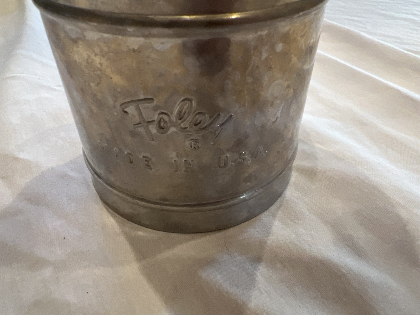 Vintage Foley Flour Sifter Metal Hand Held Kitchen Utensil Vintage Foley Flour Sifter Metal Hand Held Kitchen Utensil