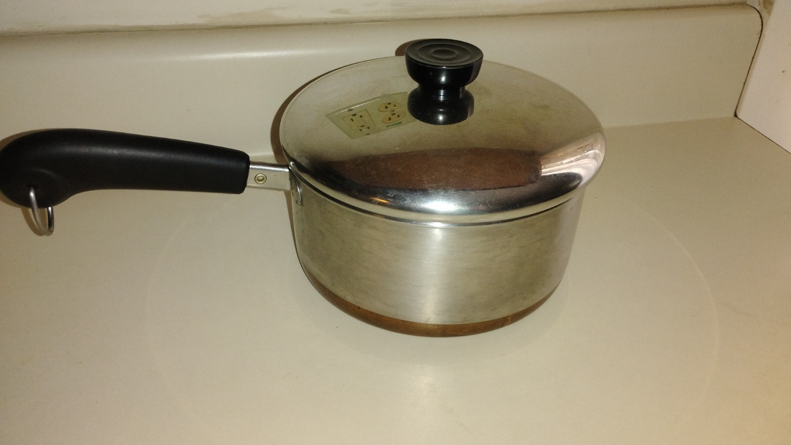 Rare Vintage Revere Ware Stainless 2 Qt Sauce Pan w/ Lid -Clinton Illinois US🔥