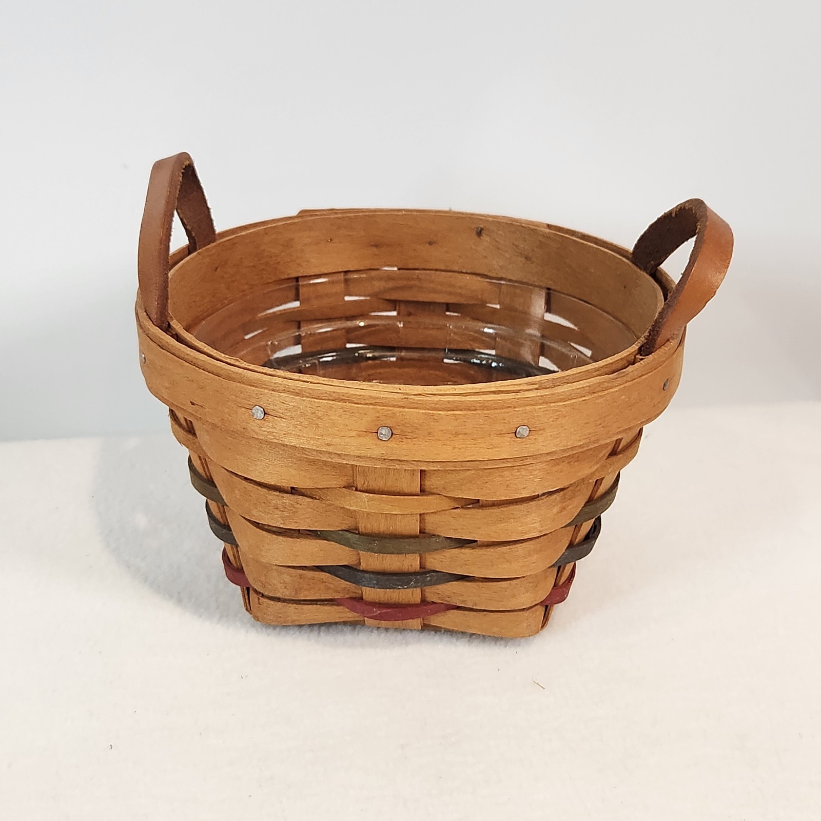 Longaberger 1994 Over the Rainbow Pot of Gold Award Basket~DAVE~JERRY~WENDY SIGN