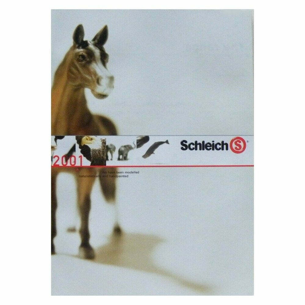 NEW Schleich Catalog 2001 booklet animal replica figurine RETIRED rare figures
