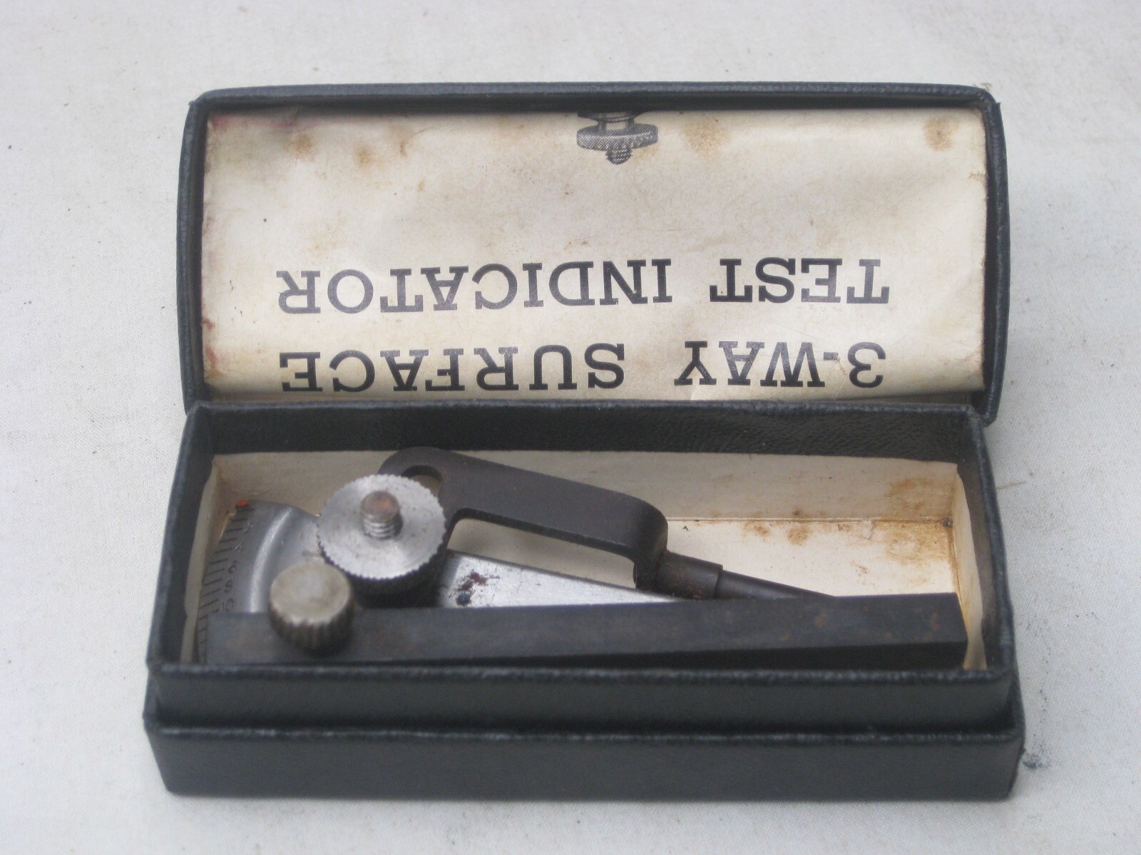 vintage  J.R. REICH UNIVERSAL Surface Test INDICATOR machinist tool