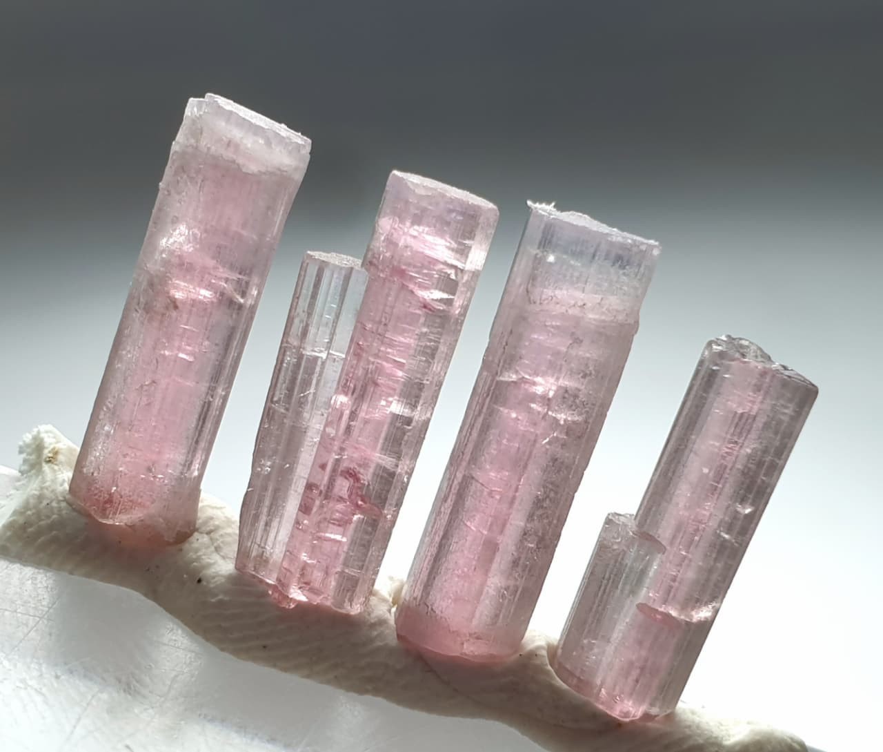Gorgeous Pink Terminated Tourmaline Crystals Gorgeous Pink Terminated Tourmaline Crystals