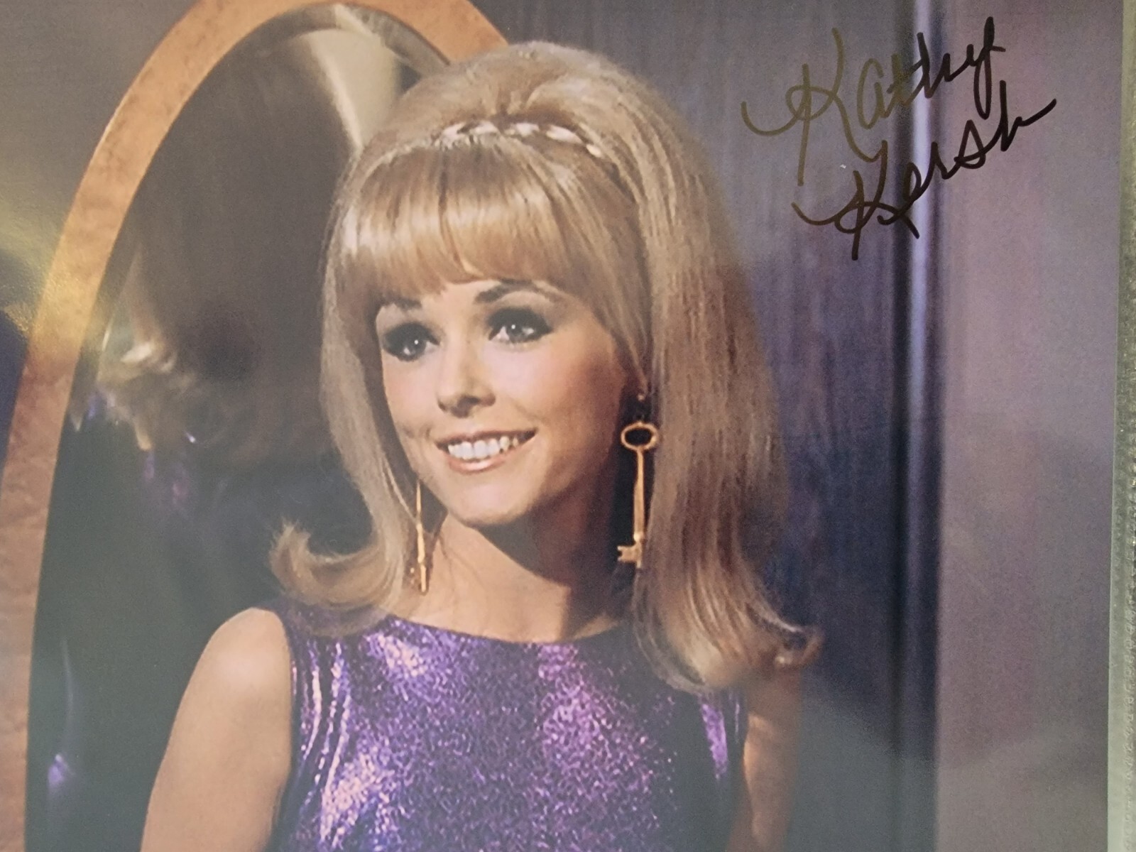 Kathy Kersh Signed 8.5 By 11 Batman 60s