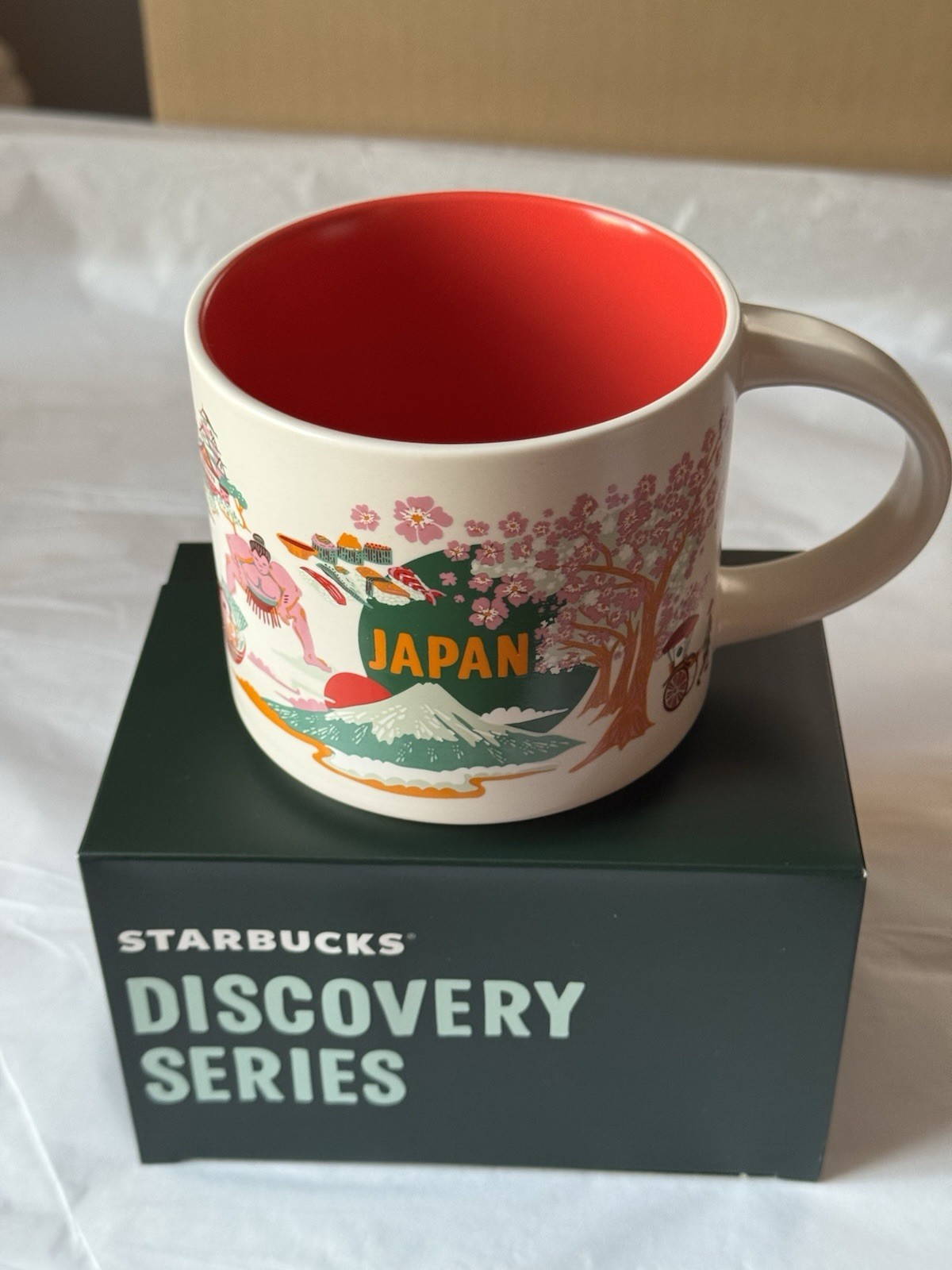 NEW STARBUCKS Japan “DISCOVERY SERIES” Collection JAPAN Mug, 414 ml