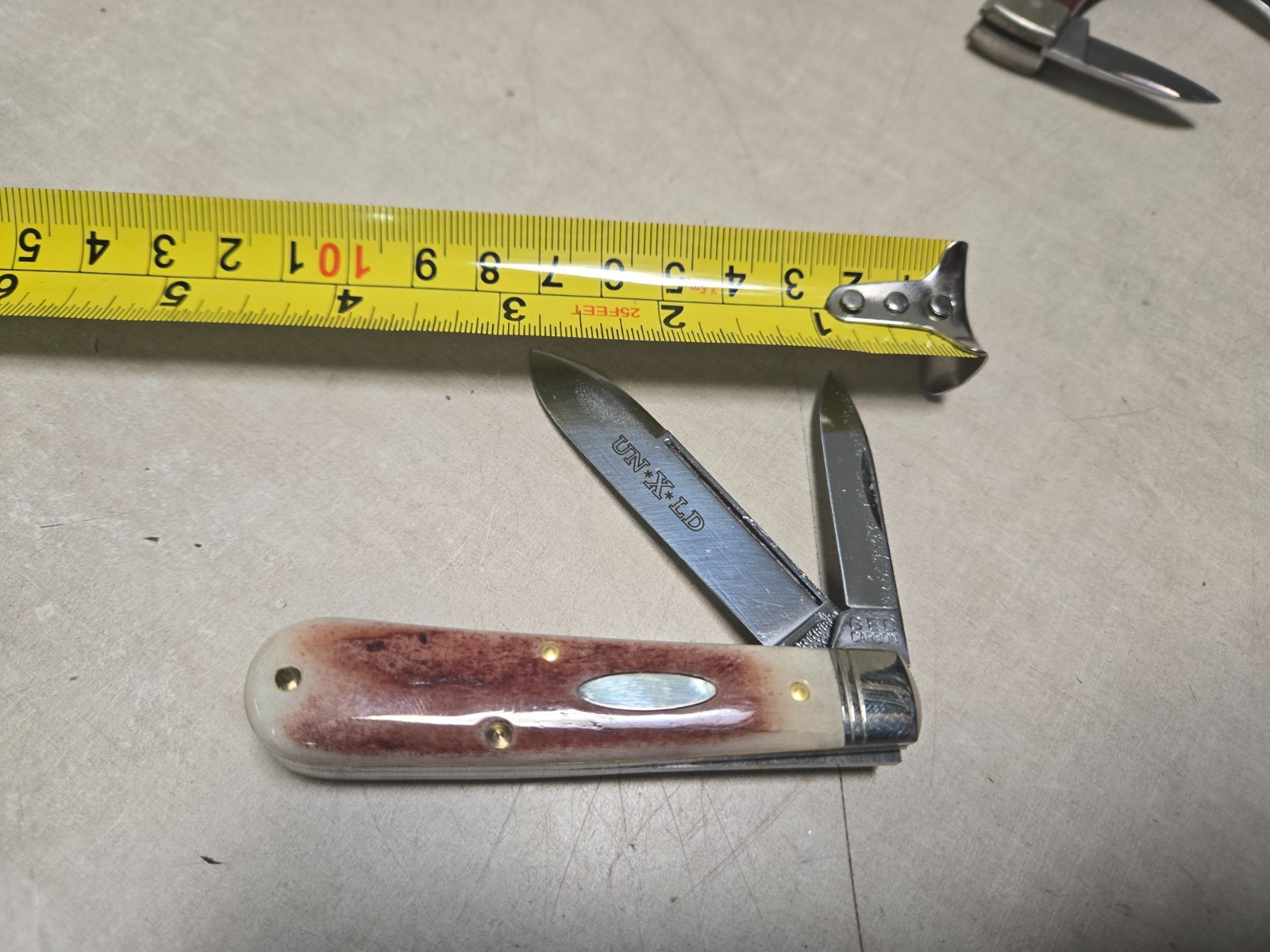 Northfield UN X LD GEC Carbon Pocket Knife 392222 RARE
