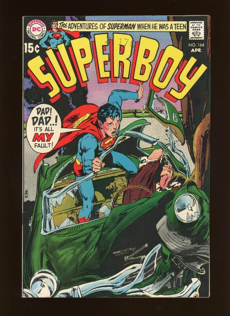 Superboy 164 VF+ 8.5 High Definition Scans *