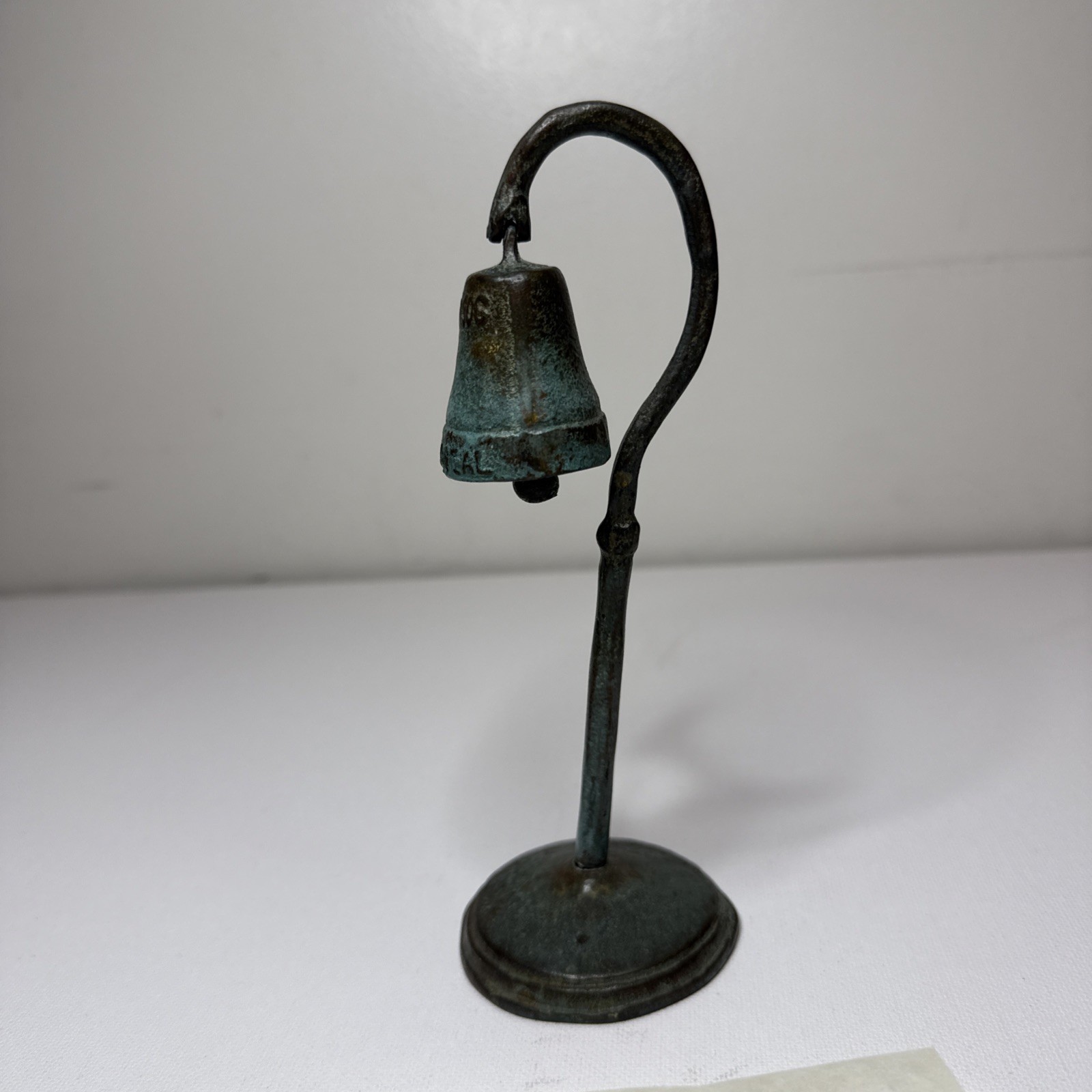 Vintage El Camino Real California Mission Brass  Bell 1769-1906