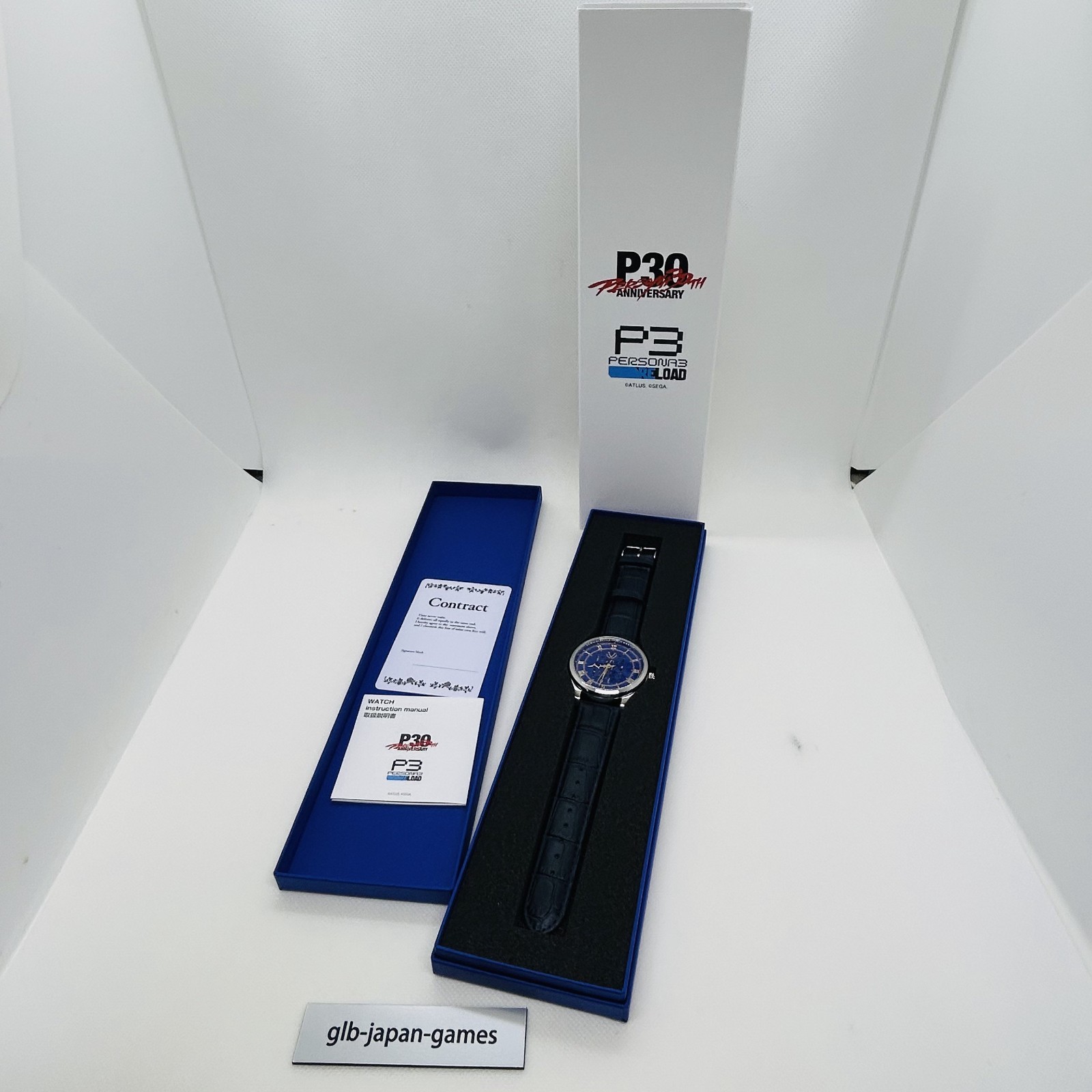 Persona 3 Reload Velvet Room Model Original Watch P3R41VR P30TH 30th Anniversary