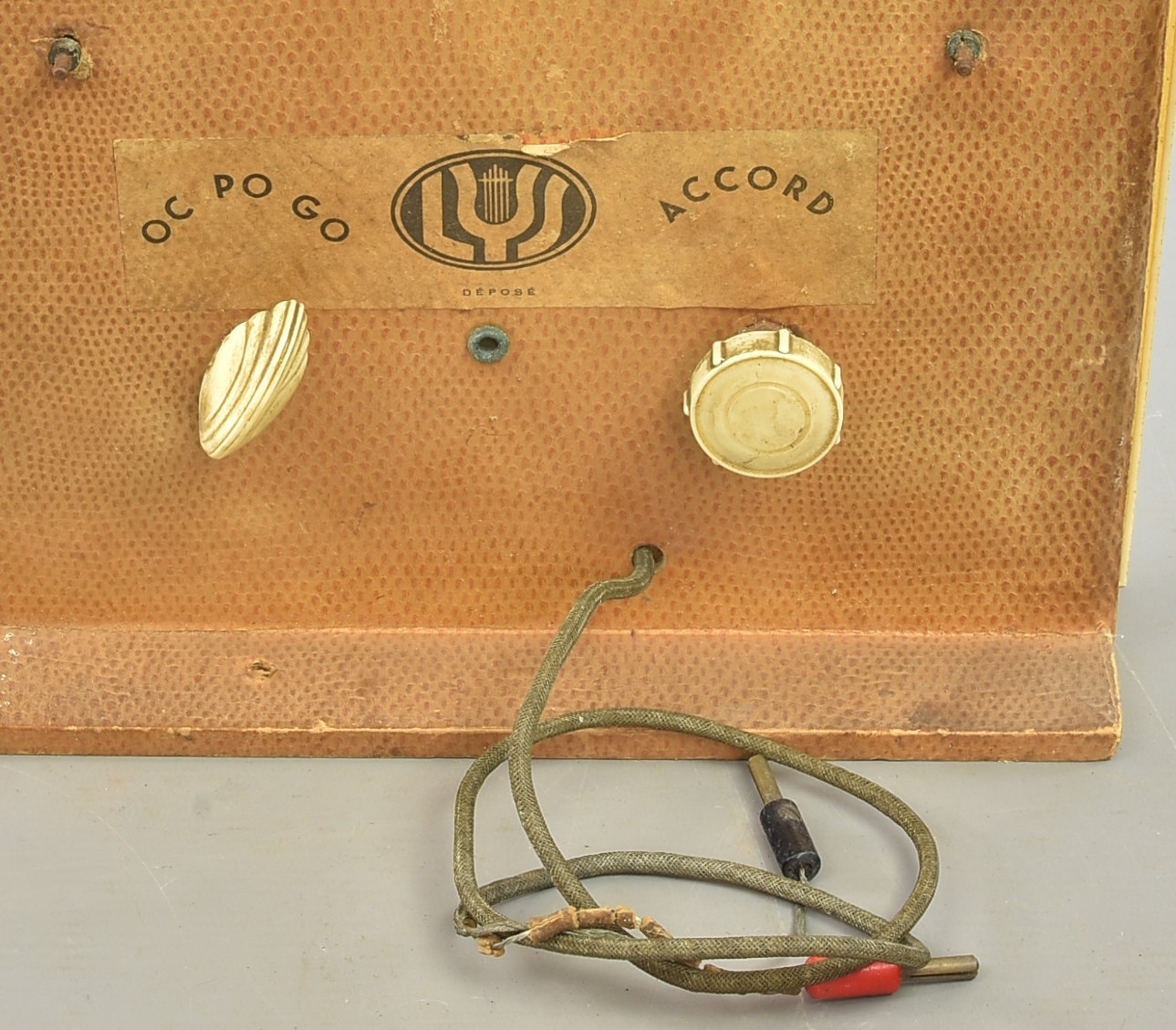 Vintage French LYS Cadre Antiparasite Tuned Frame Aerial OC PO GO Radio 1950s