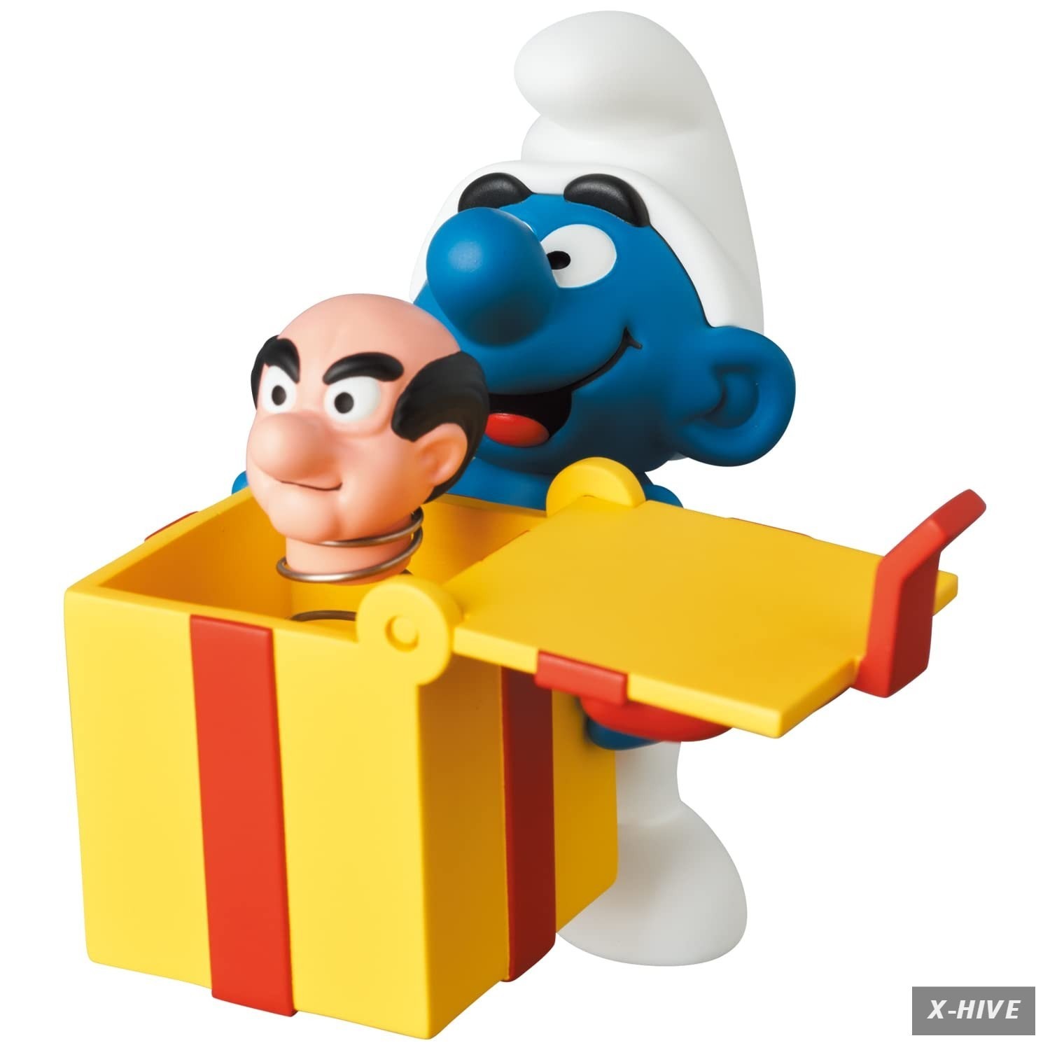 The Smurfs: Jokey with Box Series 1 Ultra Detail Figure