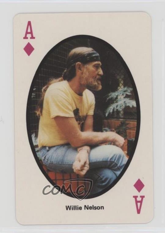 1982 The Best of Country Music Playing Cards Willie Nelson #AD 0w6