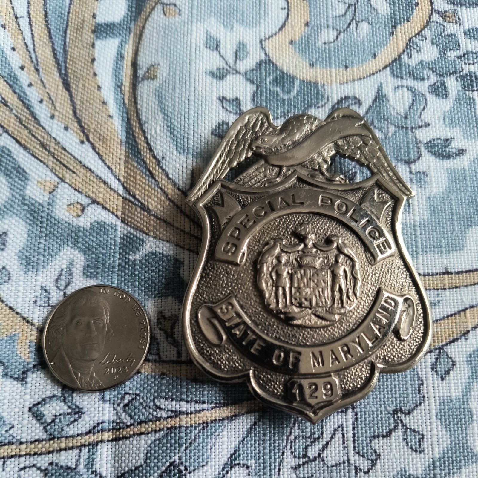 Antique 1930 Baltimore Maryland Special Police badge Antique 1930 Baltimore Maryland Special Police badge