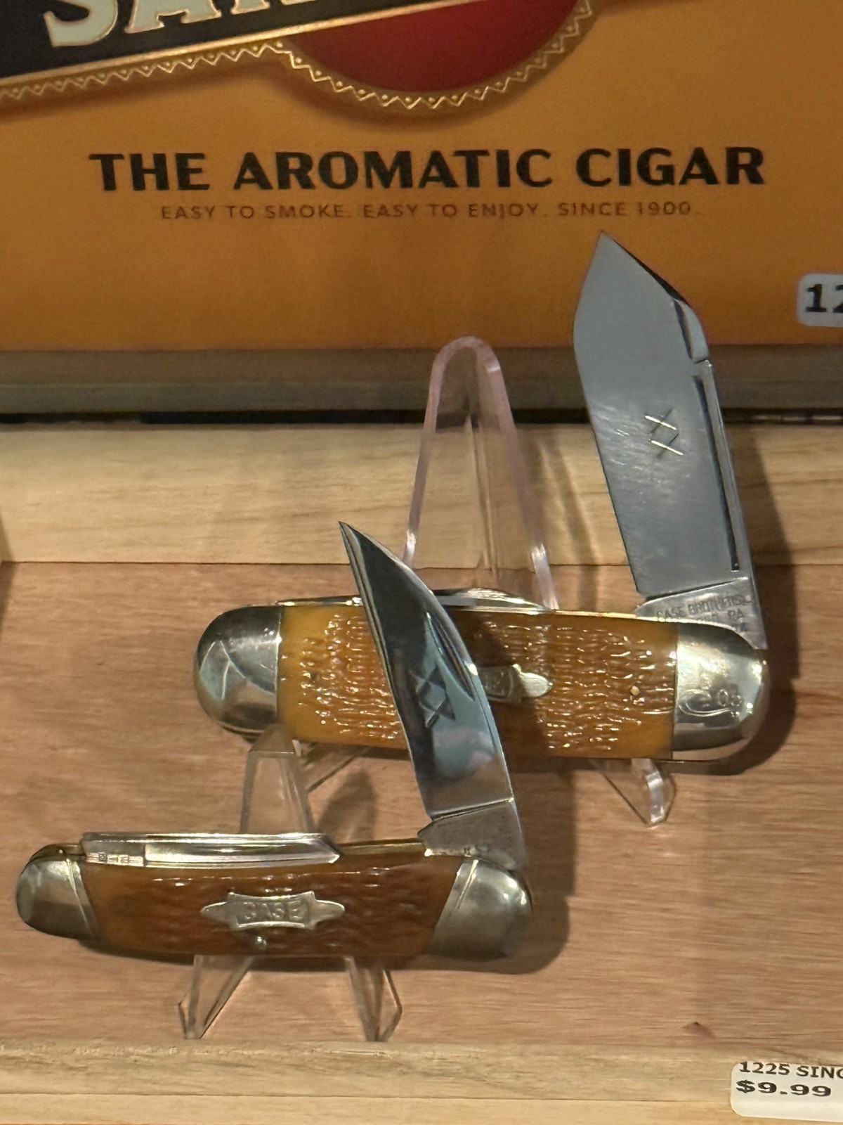 RARE 1992 Case XX Brothers Classic Honey Bonr Elephant Toe Jumbo Whittler COMBO
