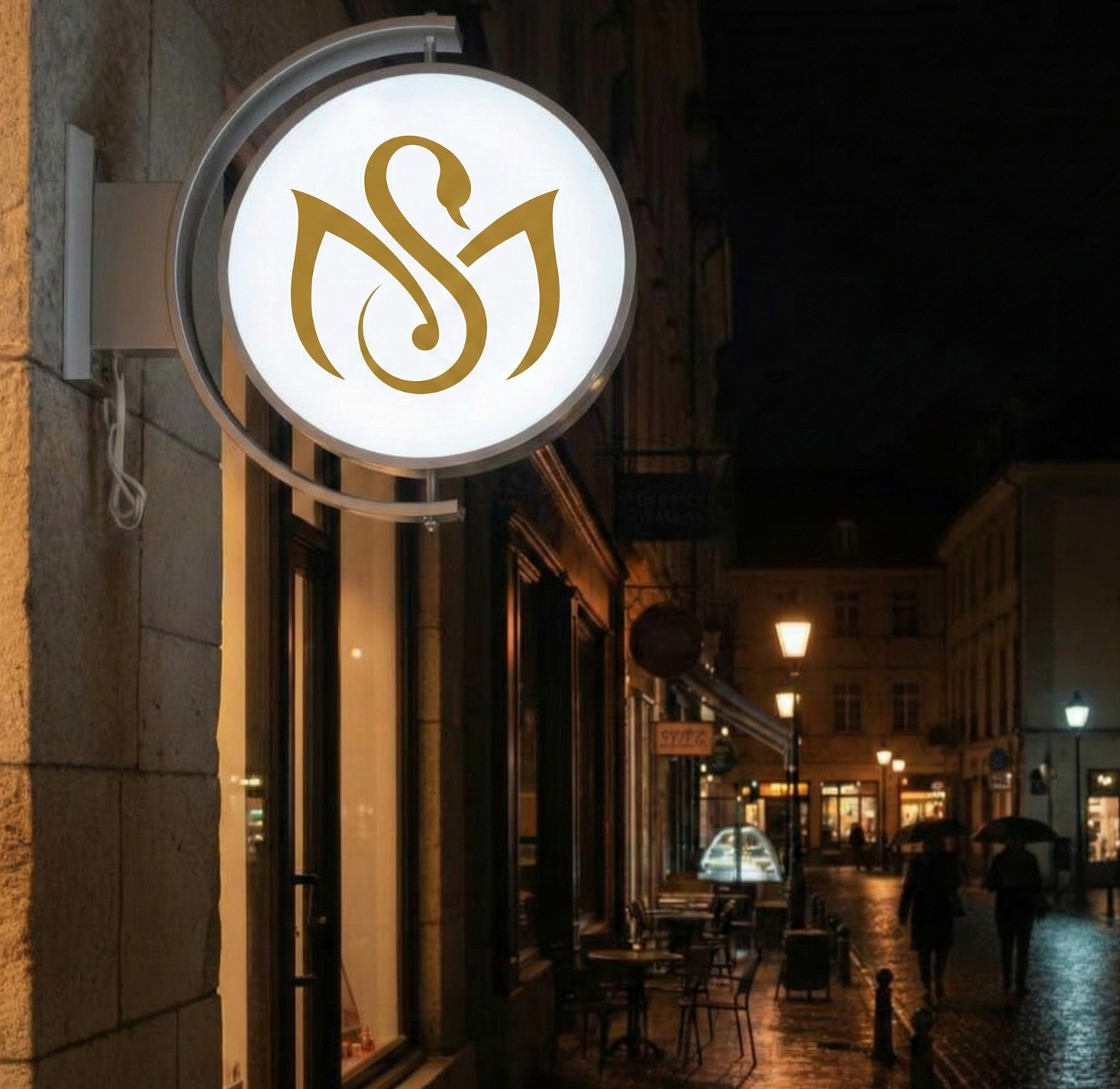 360° Rotating Light Box Sign, Outdoor LED Business Logo, Custom Storefront Sign 360° Rotating Light Box Sign, Outdoor LED Business Logo, Custom Storefront Sign