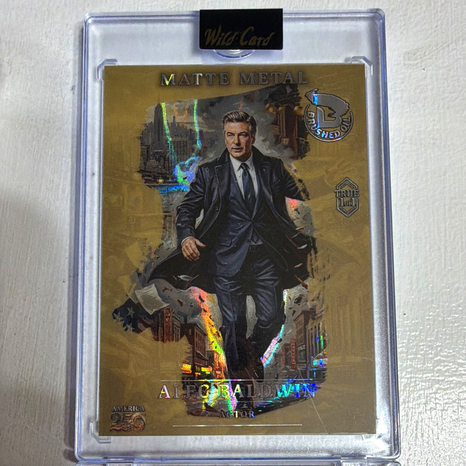 Wild Card Matte Metal America 250 Alec Baldwin 2026 National Exclusive