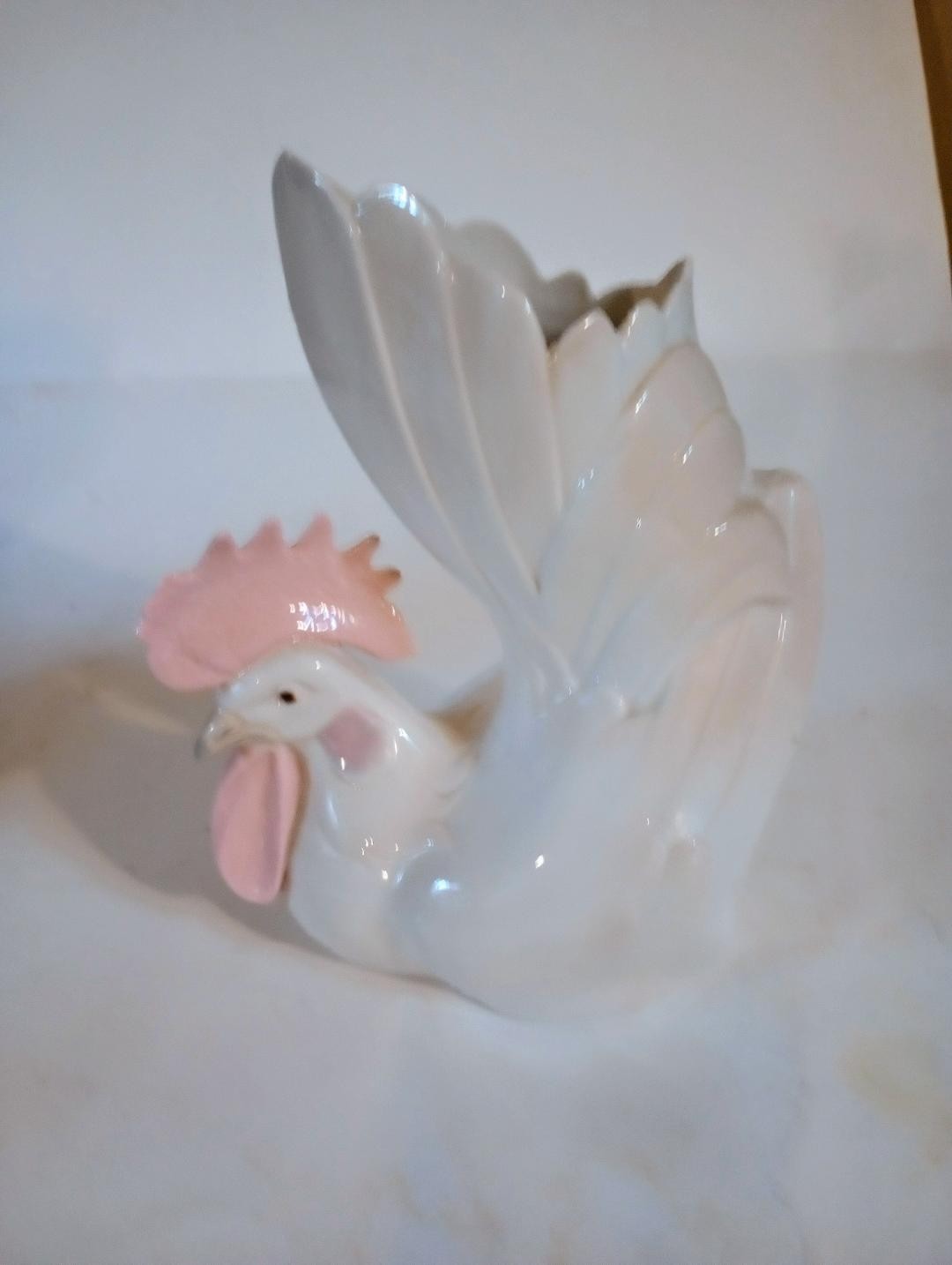 Porcelain Rooster Made in Spain Porcelain Rooster Made in Spain