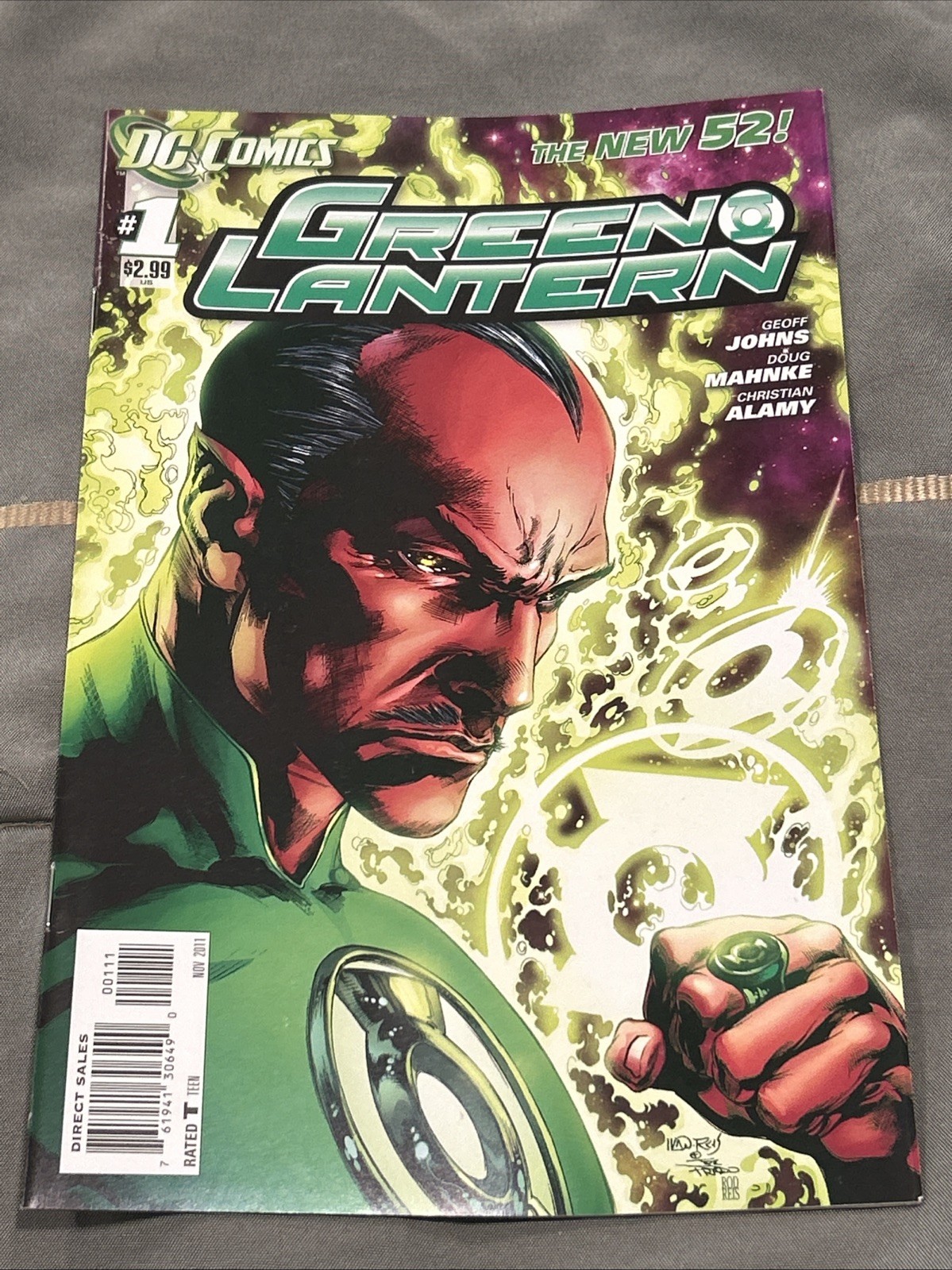 Green Lantern #1 2011 DC Comics Sinestro New 52 Very Nice - COMBINED SHIPPING