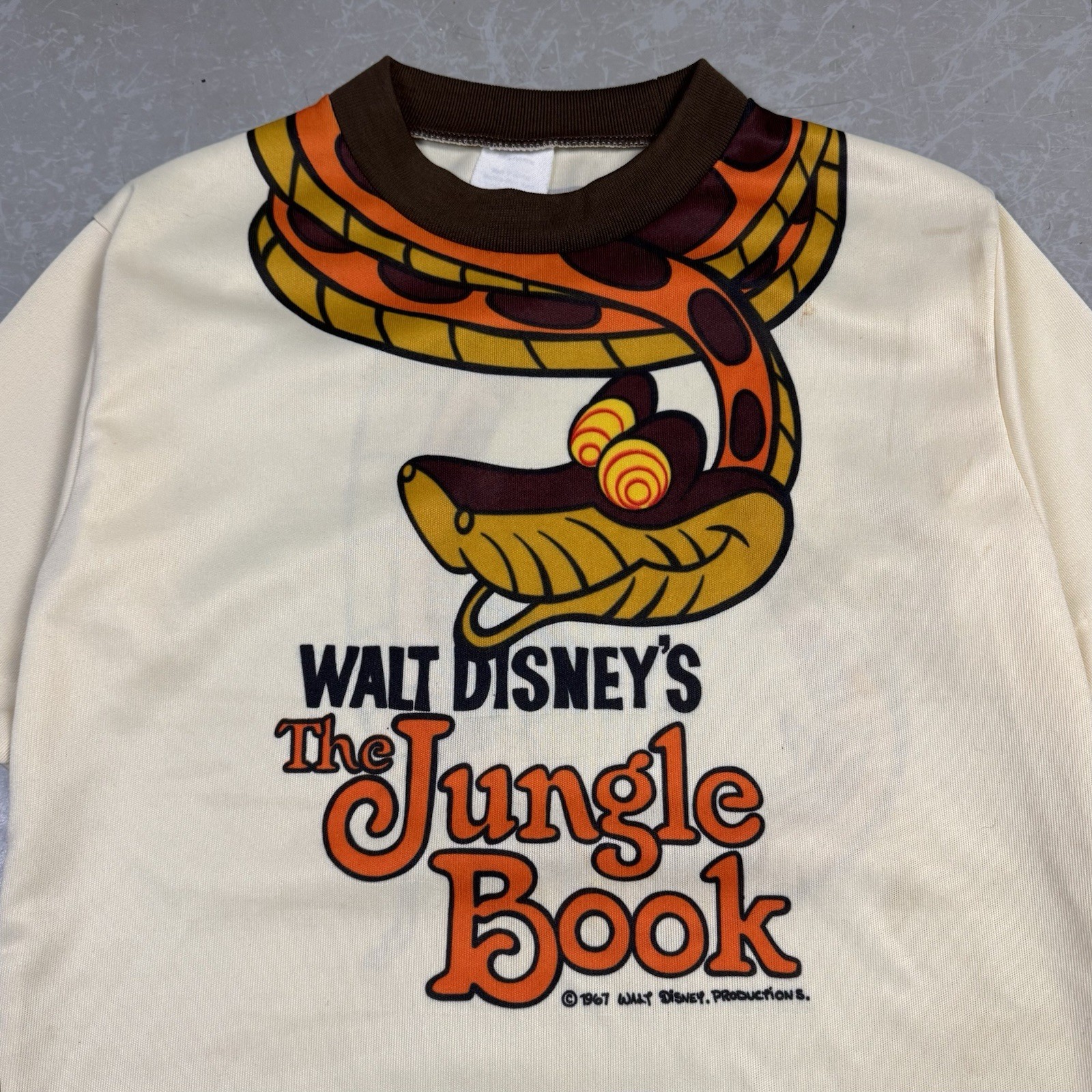 Rare* 1967 Disney Jungle Book Python Wraparound T-shirt (size S)