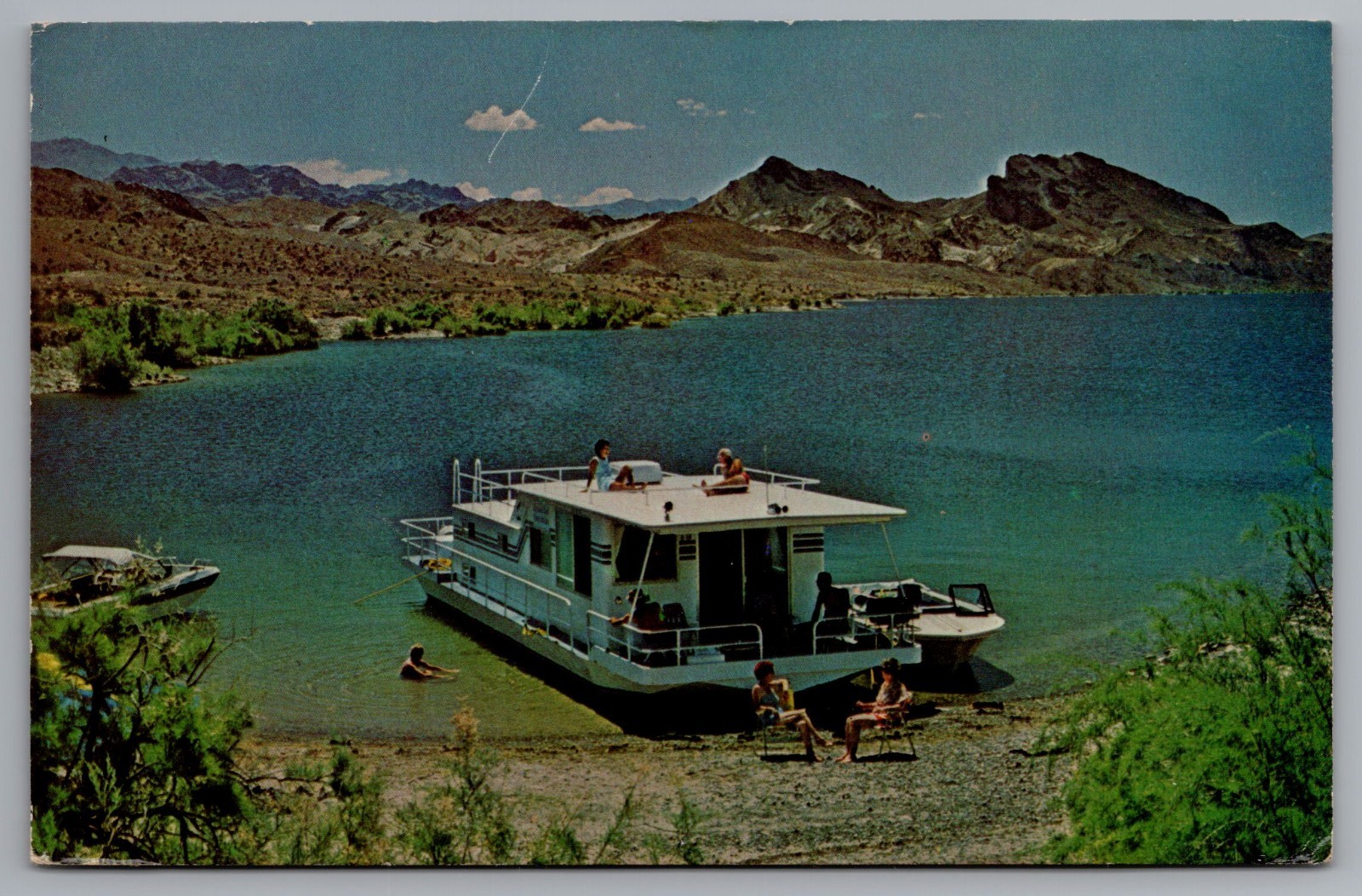 Cottonwood Cove NV Resort Marina Del Webb Recreational Properties postcard 1980 