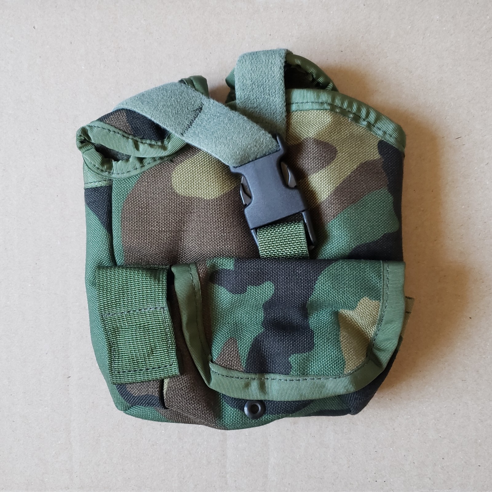 Safariland SPEAR ELCS 1 One Quart Canteen Pouch M81 Woodland Camo